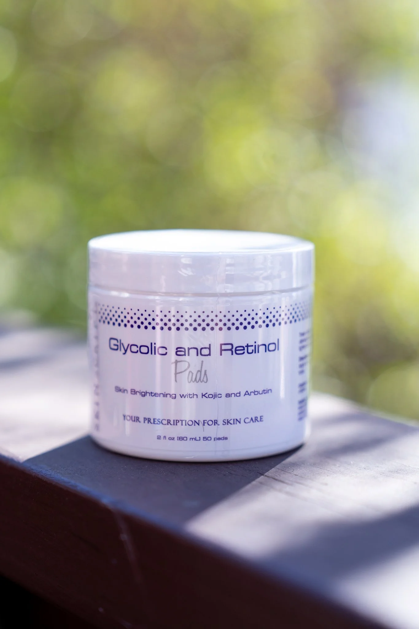 glycolic and retinol pads