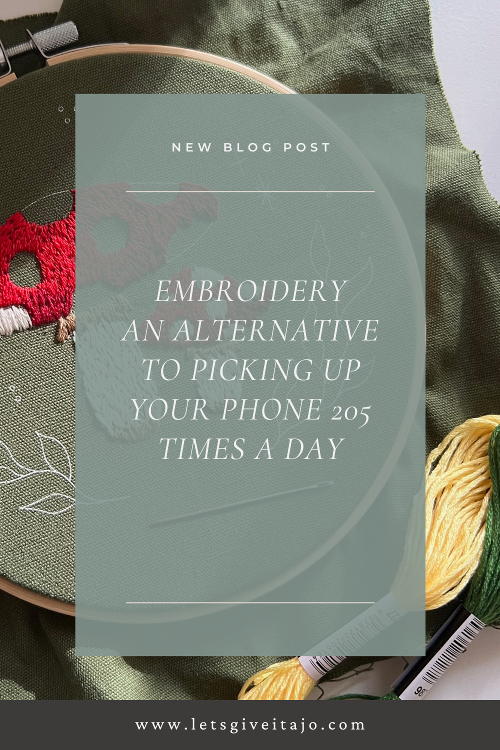 Give it a go: Embroidery