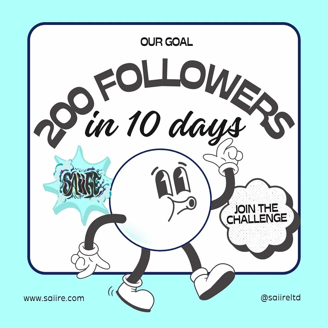 We&rsquo;re on a mission to hit 200 followers in just 10 days! We need you to make it happen! 

Follow us and tag a friend! Let&rsquo;s make this journey viral together. 

&bull;
&bull;
&bull;
&bull;
&bull;
&bull;
&bull;
#socialchallenge #growwithus 