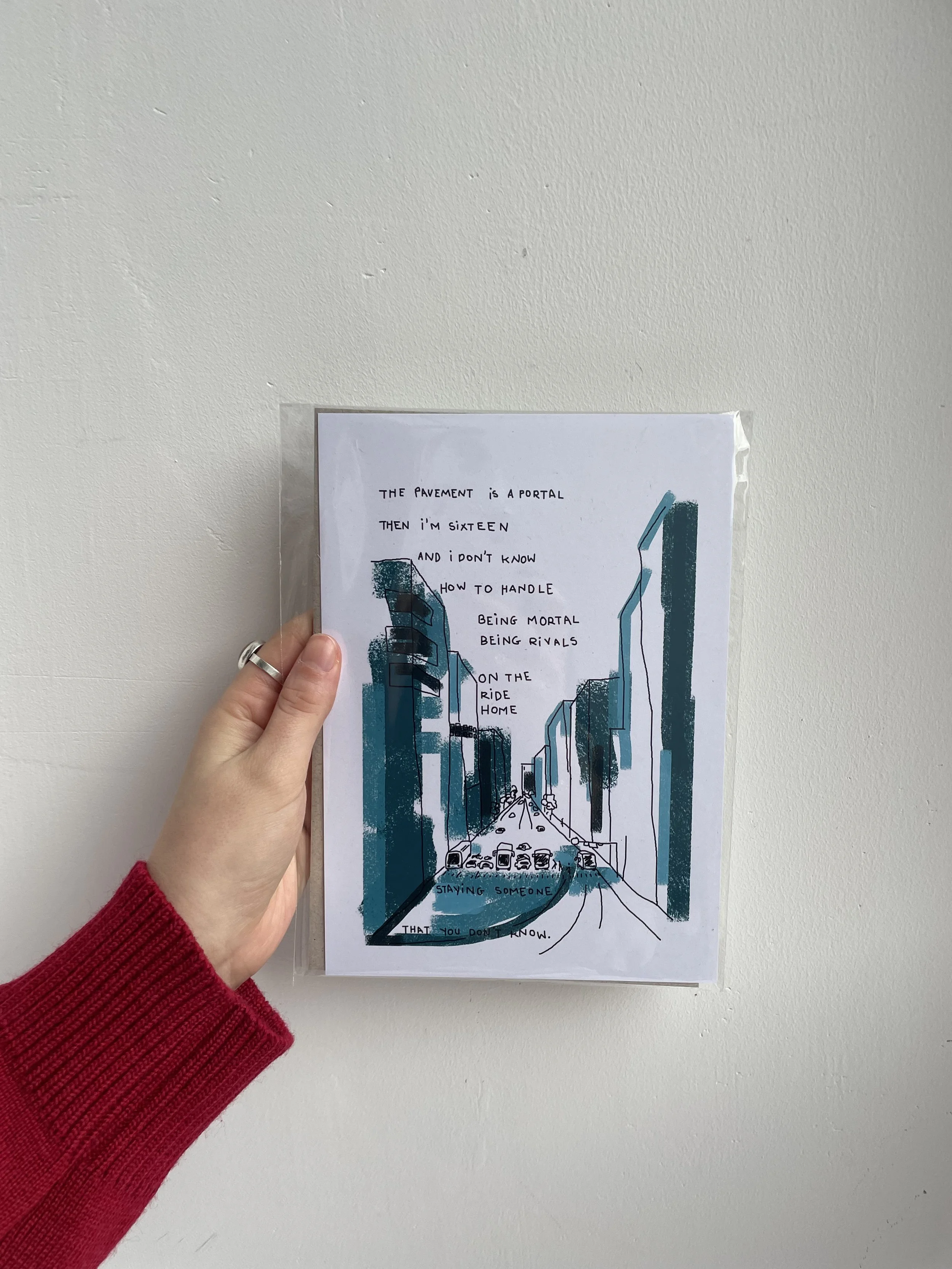 "Jericho Beach" by Tommy Lefroy - Illustration