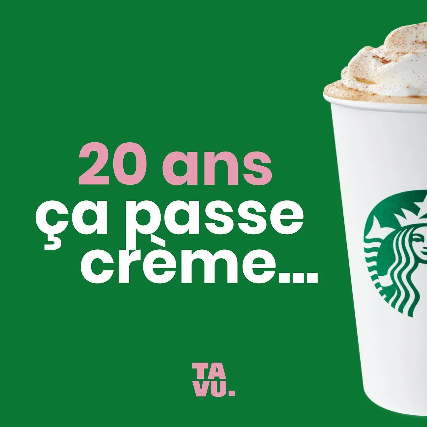 20 ans d&eacute;j&agrave; ! Une webs&eacute;rie compos&eacute; de plusieurs &eacute;pisodes, authentique, et ax&eacute; sur l&rsquo;humain ! ☕ Go regardez &ccedil;a avec un bon pumkin space latt&eacute; 🎃

#tavu #crea #creativeinspiration #media #gr