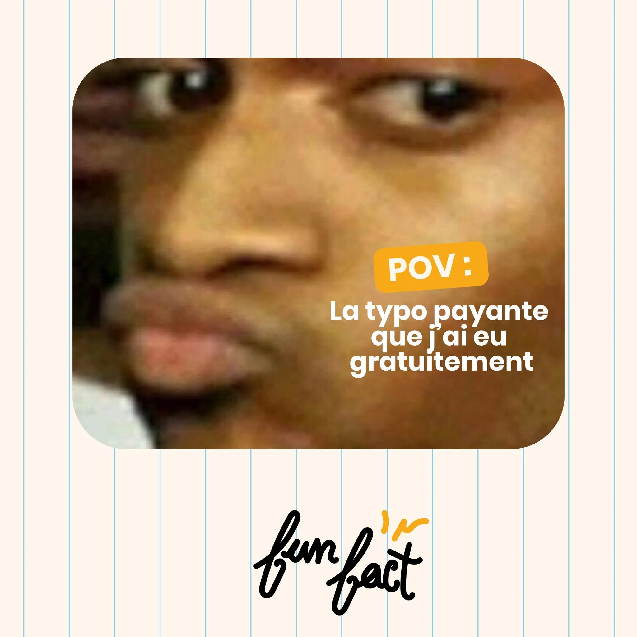 Faites pas genre on l&rsquo;a d&eacute;j&agrave; tous fait une fois dans notre vie 🤭 (On respecte &eacute;videmment le travail des typographes et on utilise la typo que pour des travaux d&rsquo;&eacute;cole ou des travaux perso si on a pas les droit