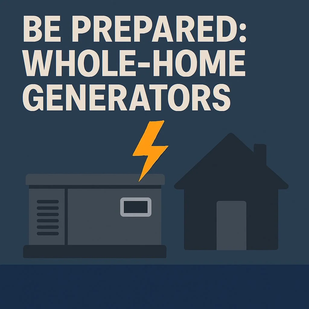 Be Prepared: Whole Home Generators