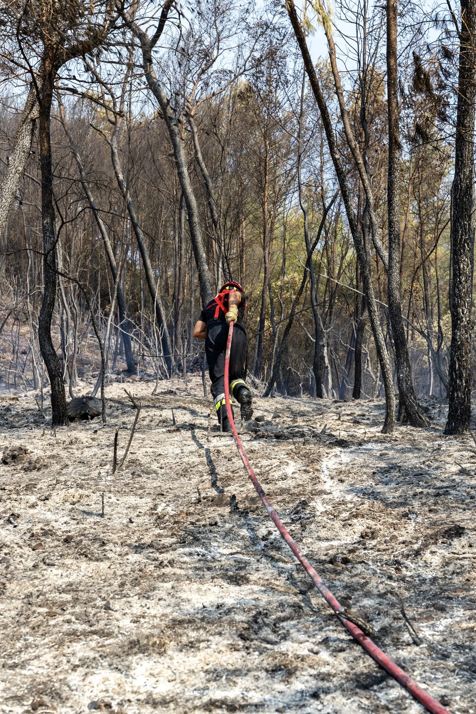 Sapeur-pompier incendie Correns et Montfort-sur-Argens