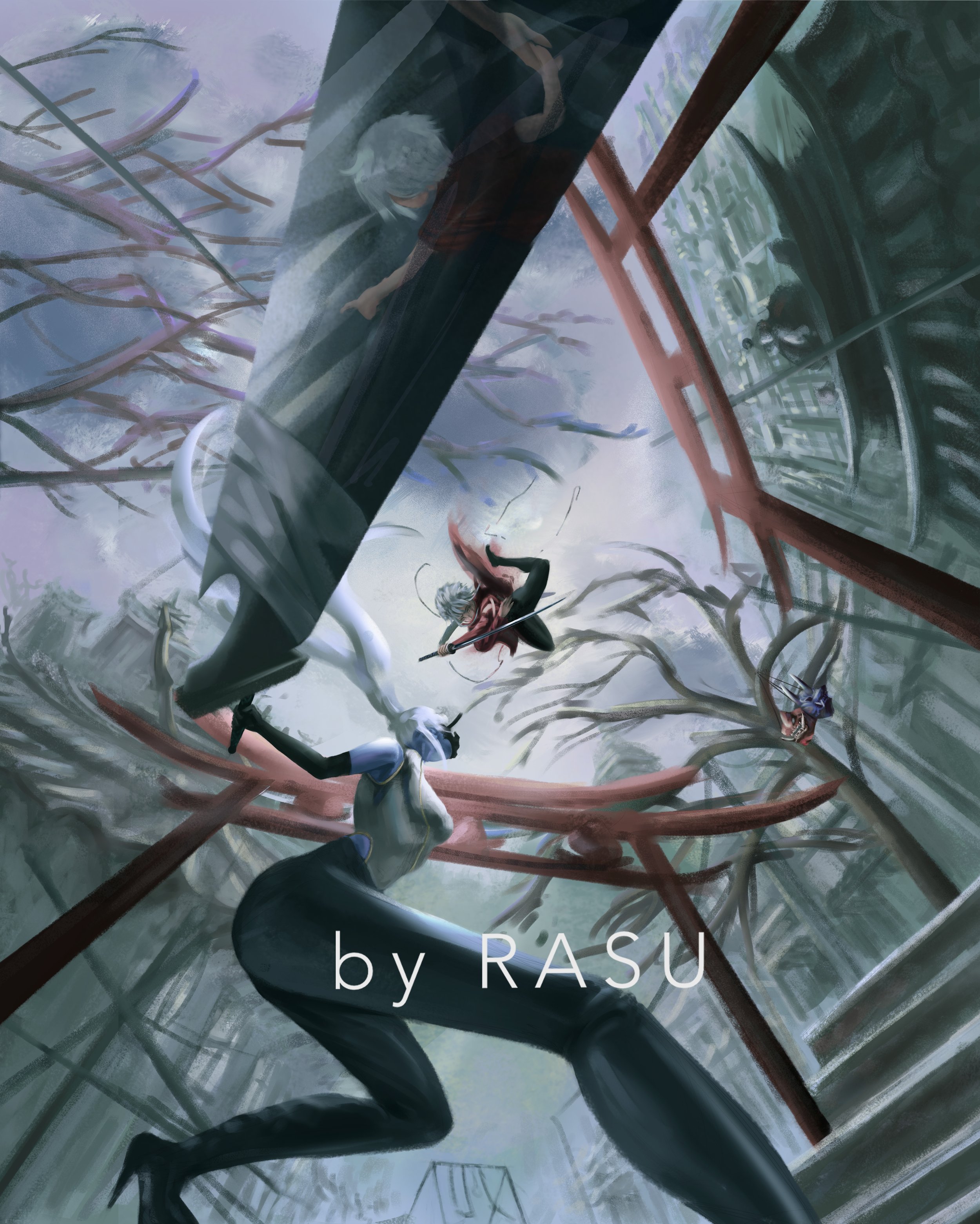 Fated Reunion - My submission for the Azuki art competition