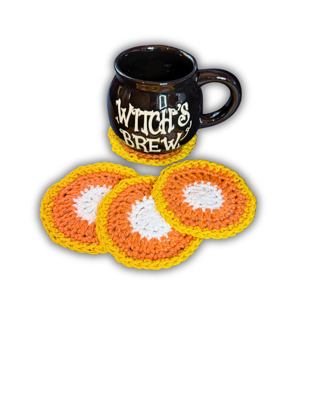 Candy Corn Coaster Set