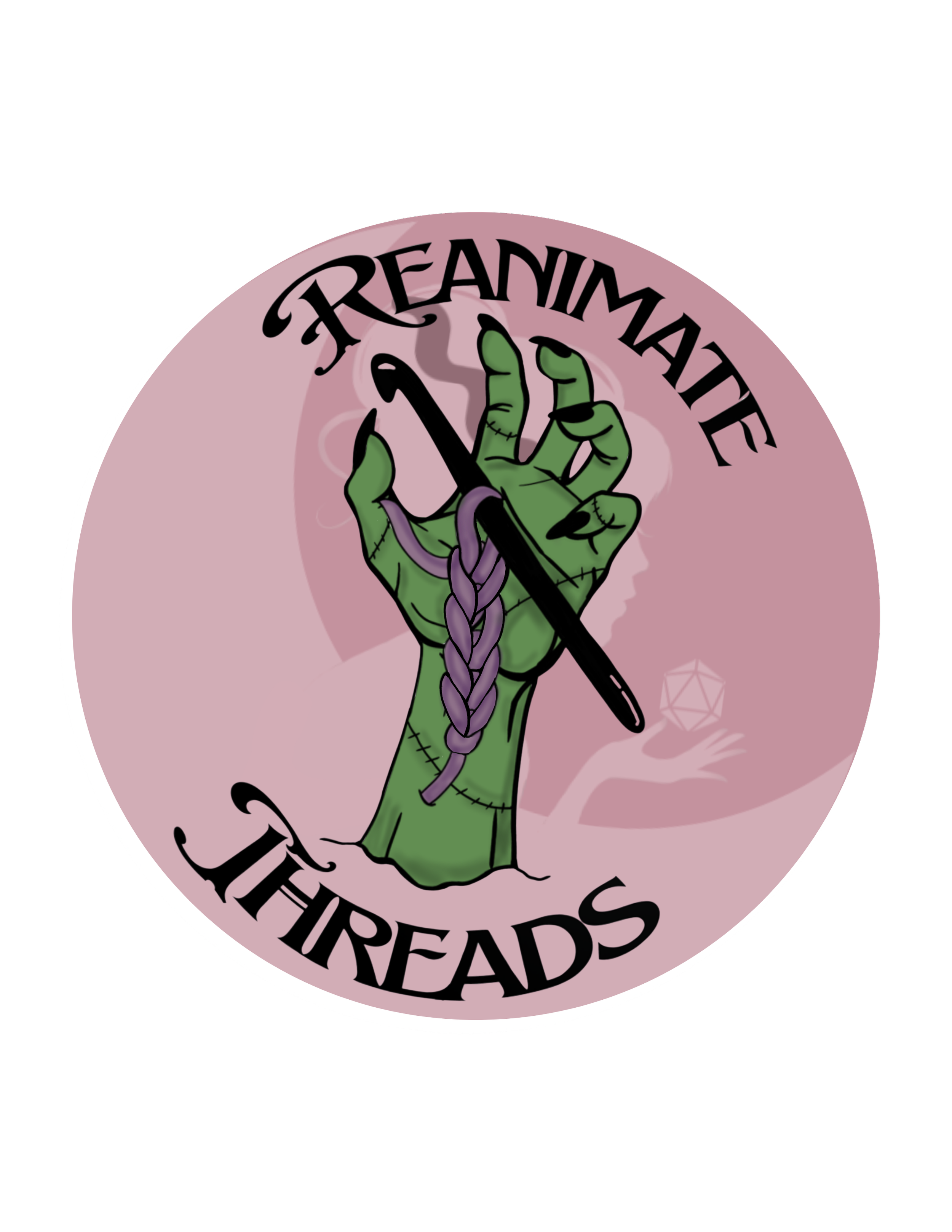 Reanimate Threads Sticker
