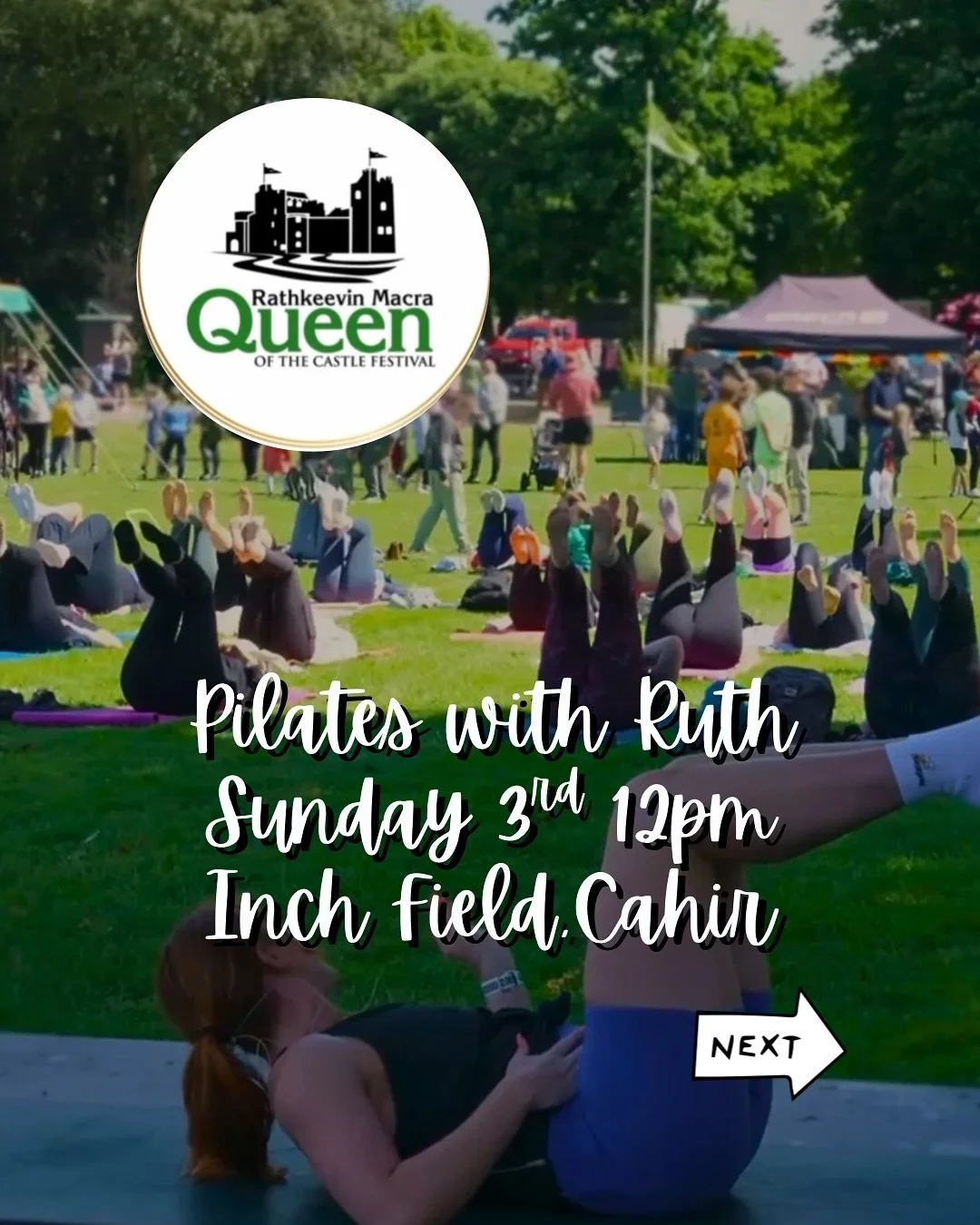 β¨ Join me for a FREE Pilates session β¨
Delighted to be part of @queenofthecastlefestival this year and to meet all the queens & all other fabulous participants on the day π€©
Details in the post!
No booking needed!
See you there β€οΈ
Share and t