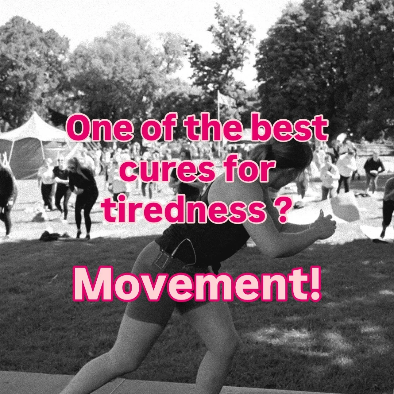 It&rsquo;s funny how getting more energy actually comes from spending more energy.

Yesterday I tried to take things a little easier to mind my knee. More sitting, leg elevated, doing admin instead of constantly moving around like I normally would.

