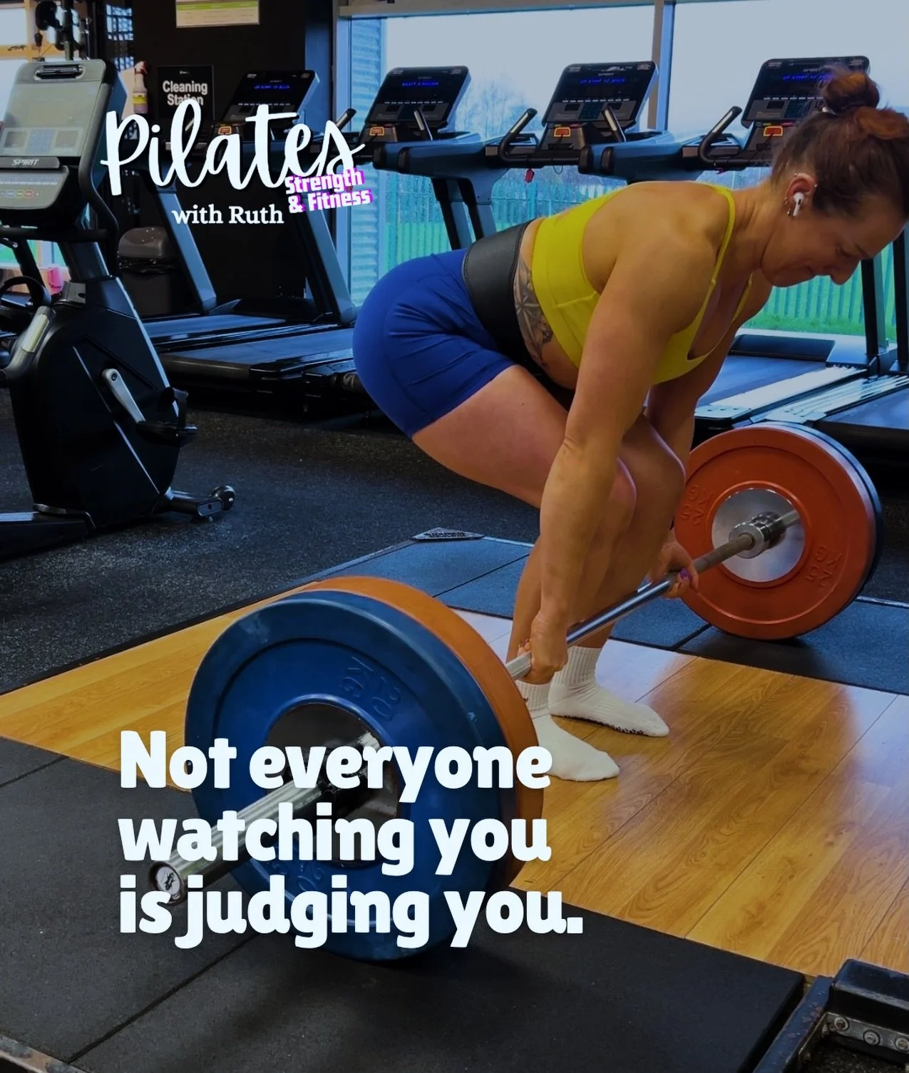 People watching you in the gym isn&rsquo;t always a bad thing&hellip; 

It can feel uncomfortable at the start &mdash; especially if you&rsquo;re new or not confident yet. But most of the time, it&rsquo;s not judgment&hellip; it&rsquo;s respect &amp;