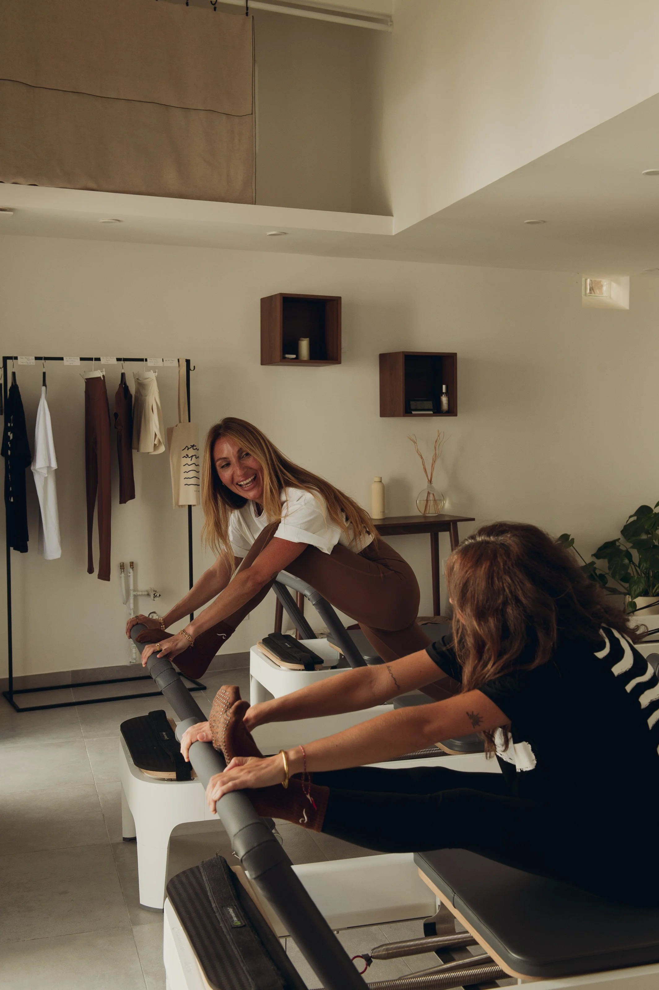 Cours de pilates reformer, sur machine, à Marseille Saint Barnabé
