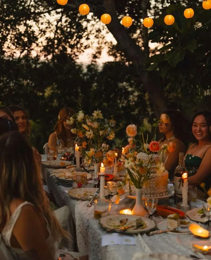 Dîner aux chandelles pendant la retraite Spring Attitude 2026 en Provence.