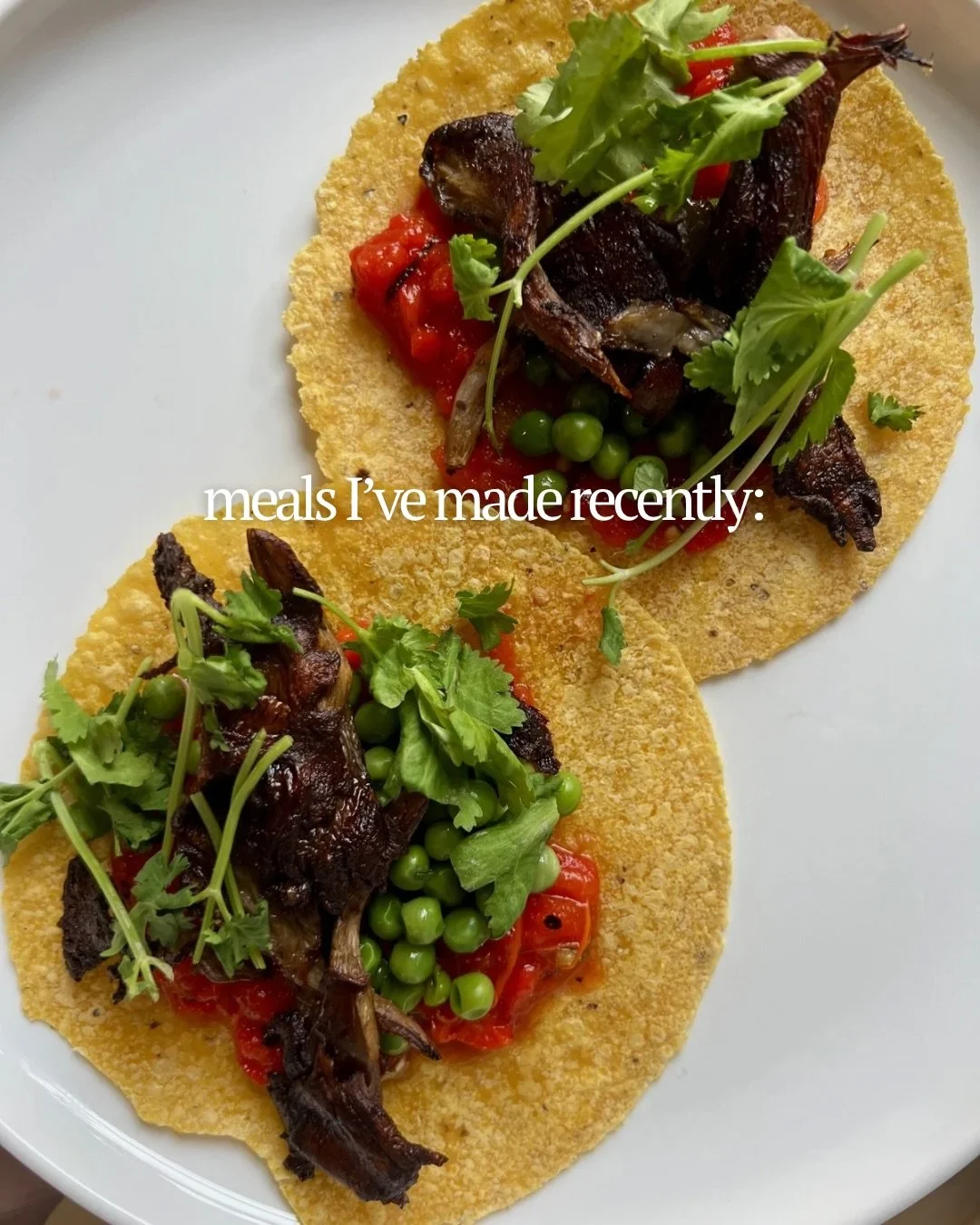 swipe through for some meal inspo ➡️

using leftovers to make yet another healthy, delicious meal is my favorite thing to do 🧑🏼&zwj;🩰 so is making tacos allegedly lol 

still making my Greek lemon potatoes any chance I get! 🥔🍋

🥗 and the guacam