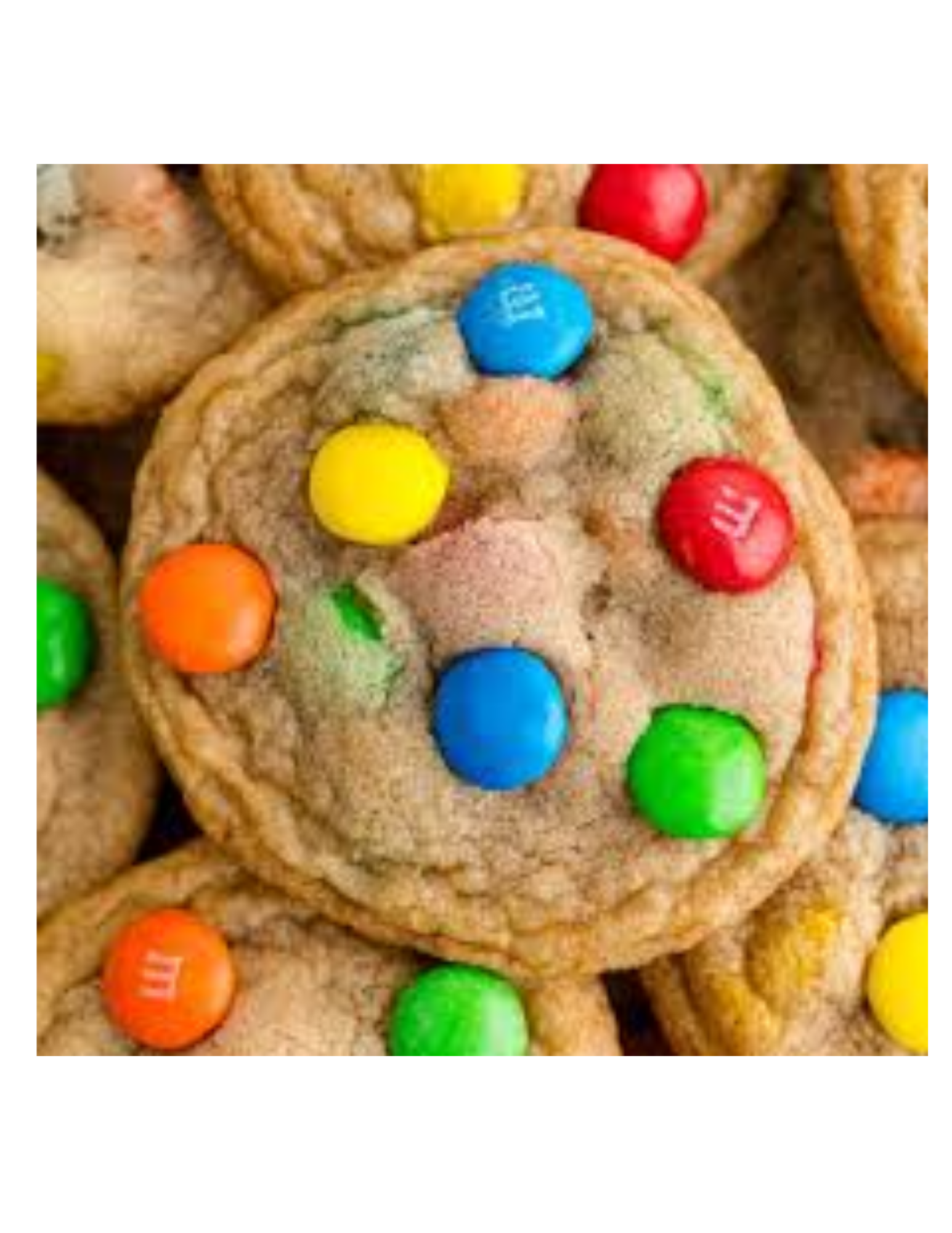 M&M Cookies - 12 Cookies