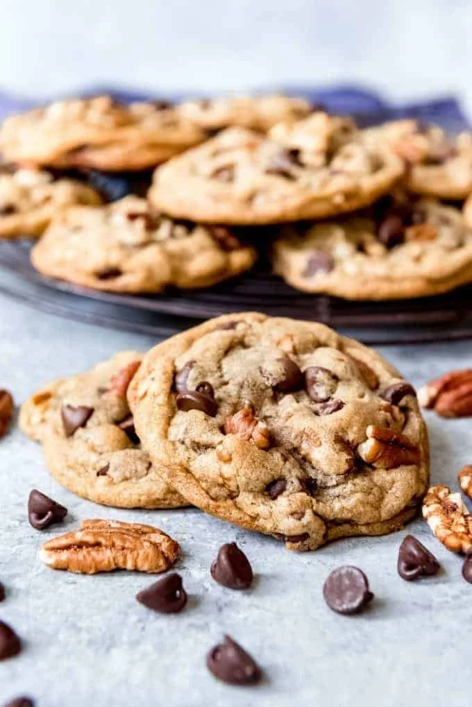 Oatmeal Chocolate Chip Cookies with Pecans- 6 Cookies