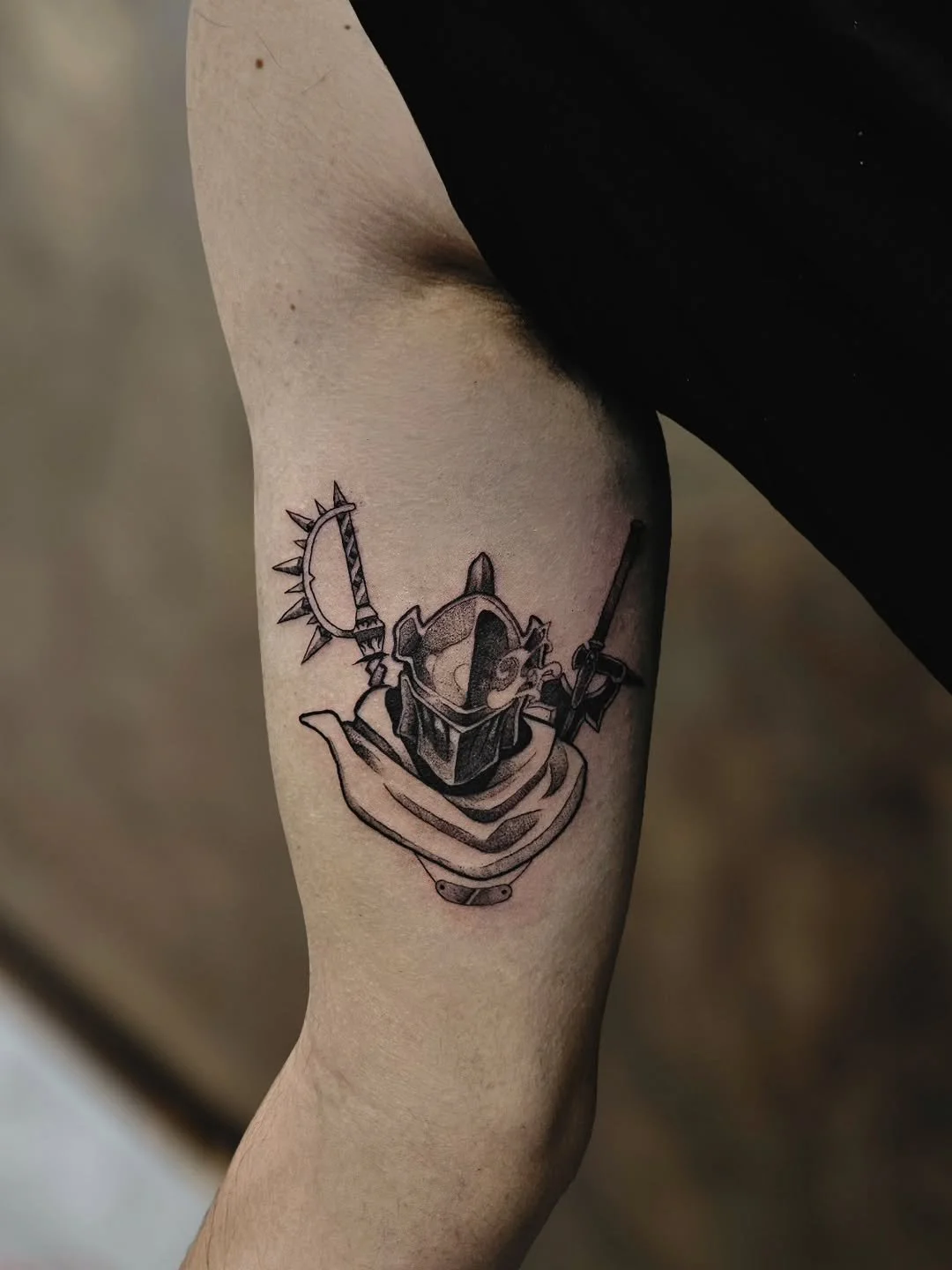 Custom tattoo for Patrick⚔️

#customtattoo#inked#tattoo#tattooidea#animetattoo