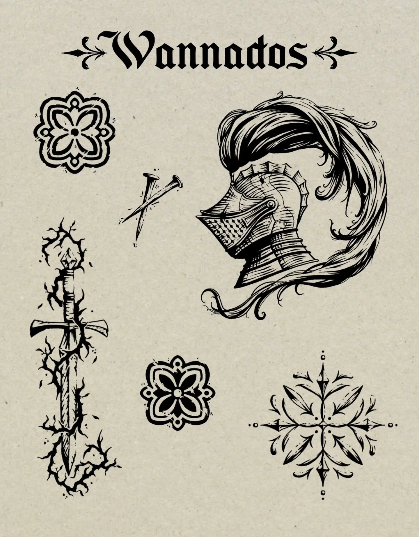 New Wannados⚔️

#wannadotattoo#blackworktattoo#tattooidea#engraving#tattoo