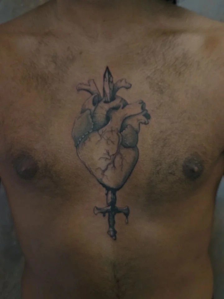 Another custom tattoo for Anjey⚔️🩸

#customtattoo#tattooinspiration#chesttattoo#inkedup#inkinspiration
