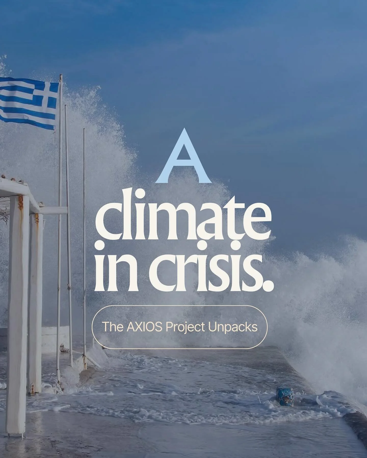 Greece is located in a Global climate hotspot.

It is warming faster than the GLOBAL AVERAGE.

Climate change poses a unique threat to our land, our cultural heritage, and our shared future.

But together, we can protect the natural beauty and TImele