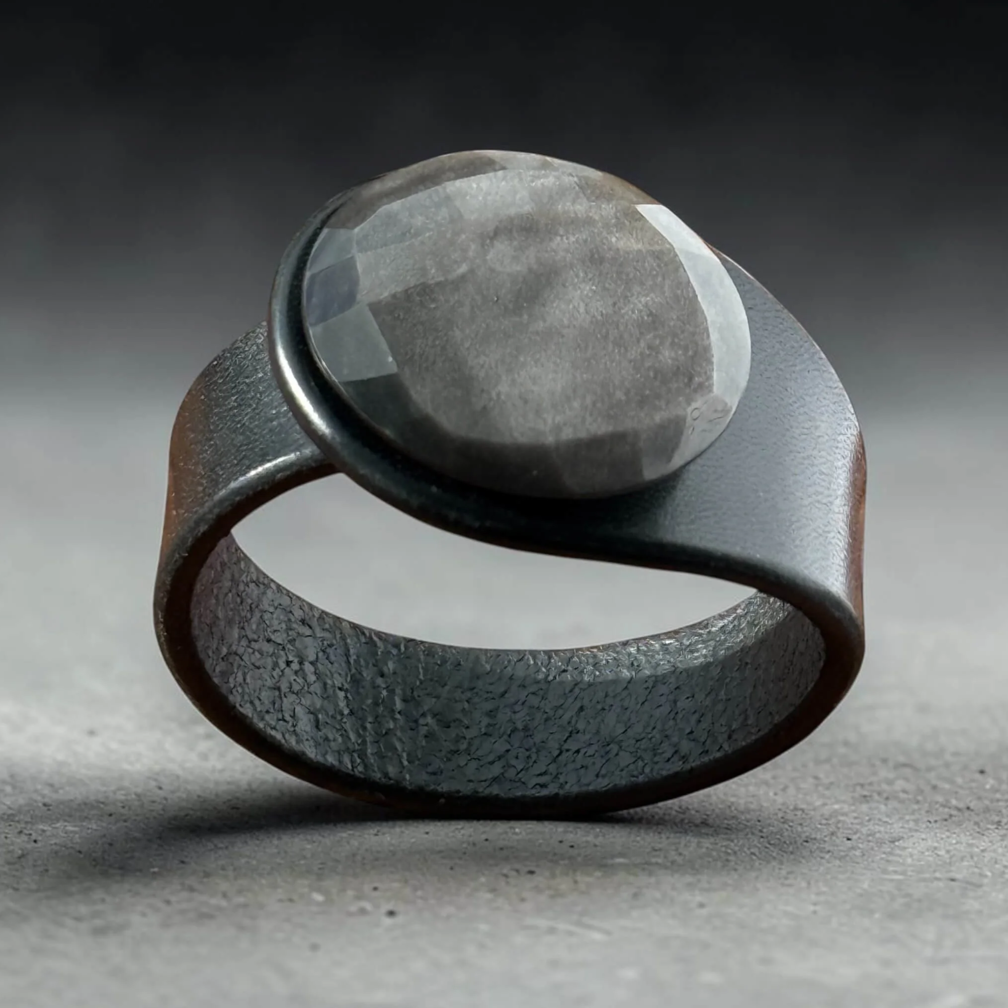 natural-silver-sheen-obsidian-black-leather-bracelet-front.png