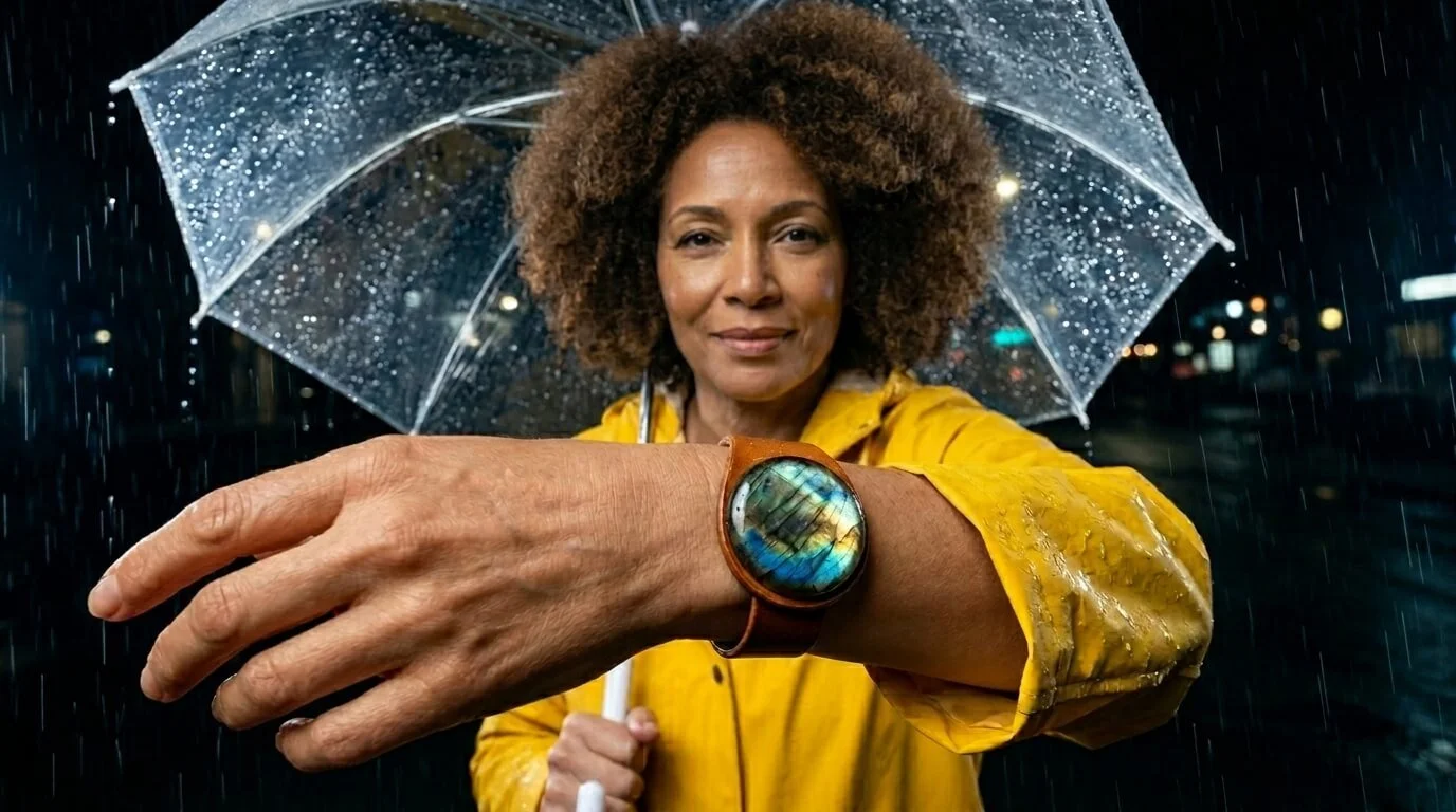 Woman_in_yellow_raincoat_with-umbrella