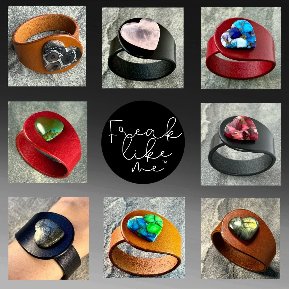 Cuff your love this V-Day! 🌹 Rose quartz for soulmates, Turquoise for wild hearts. 
Our full Valentine&rsquo;s Day collection for @artandsoulhub is available online and in store at the Queens Arcade- Leeds. 

#valentinesjewelry #heartjewelry #madewi