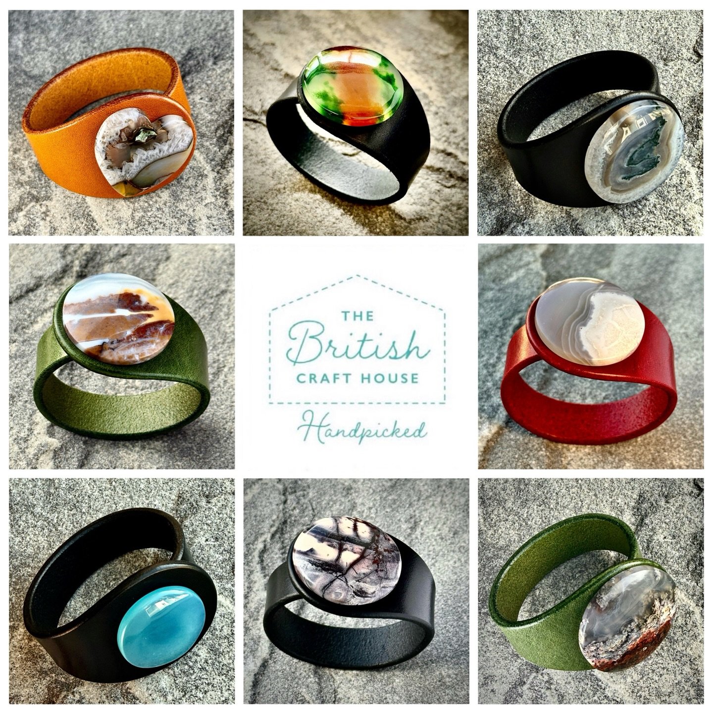 l&rsquo;m excited that some of our Freak Like Me leather and gemstone collection is now available to purchase on @britishcrafthouse. It&rsquo;s such an honour to share space with so many talented British artisans. To shop our collection or to browse 