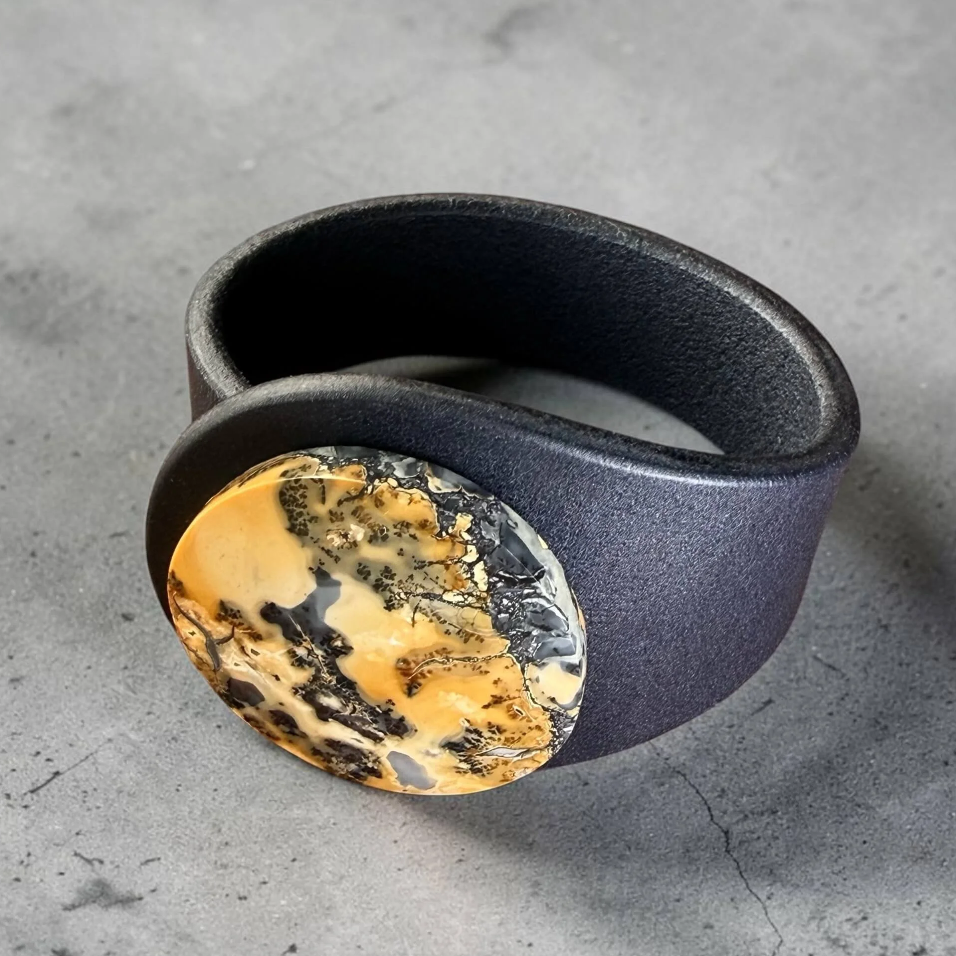 natural-maligano-jasper-blue-leather-bracelet-side-view.png