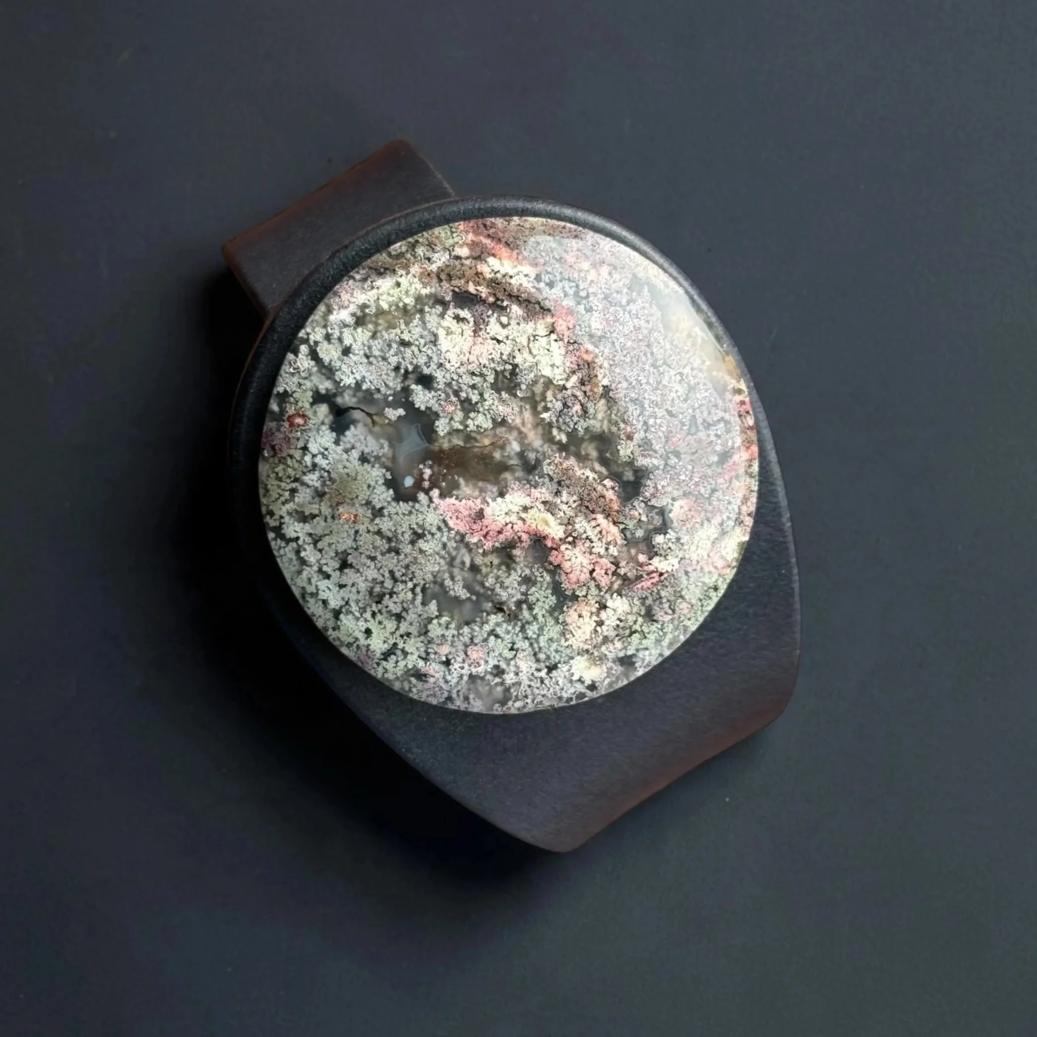 natural-scenic-moss-agate-blue-leather-bracelet-from-above.jpg