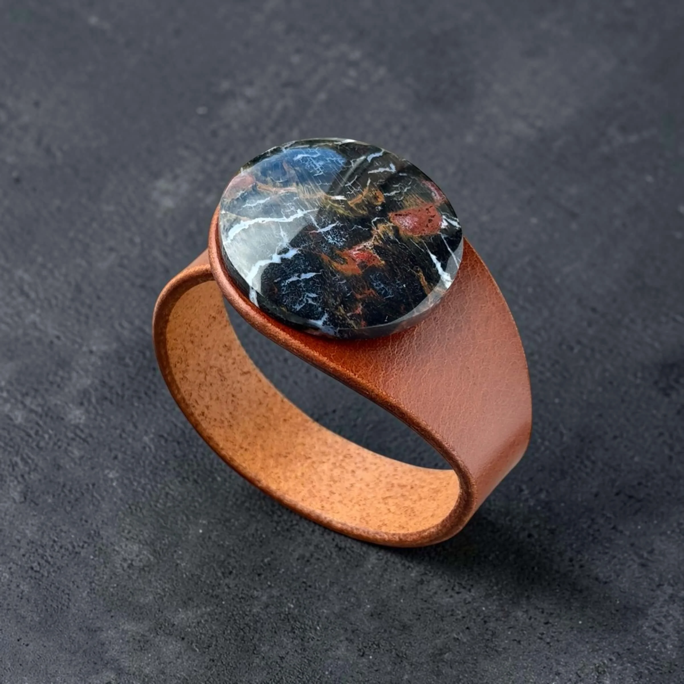 natural-petrified-palmwood-brown-leather-bracelet-.JPG