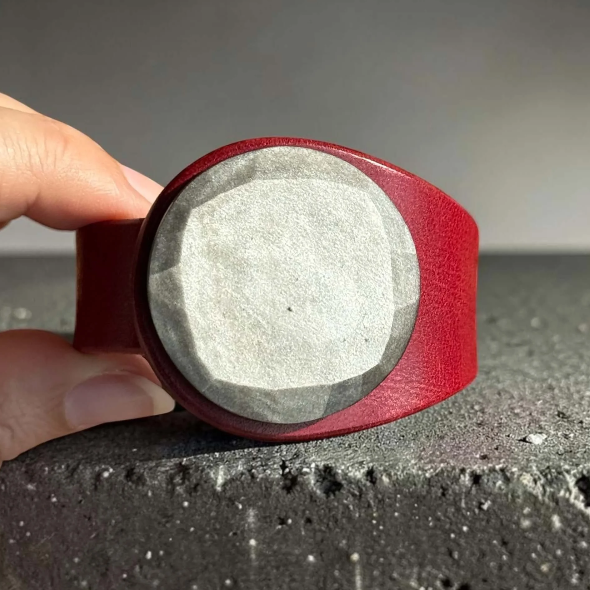 natural-silver-sheen-obsidian-red-leather-bracelet-front.png