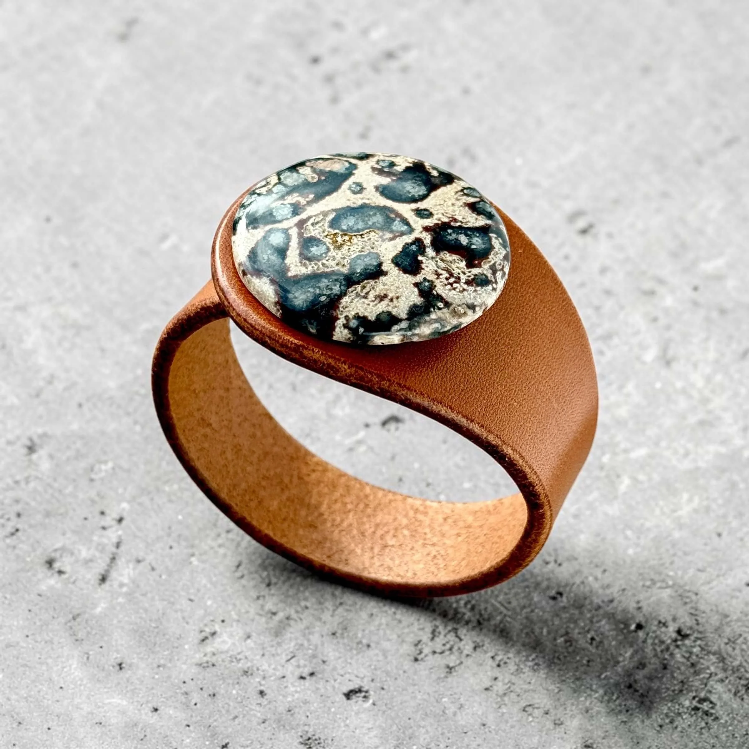 natural-viper-jasper-leather-bracelet-side-view-by-freak-like-me.JPG