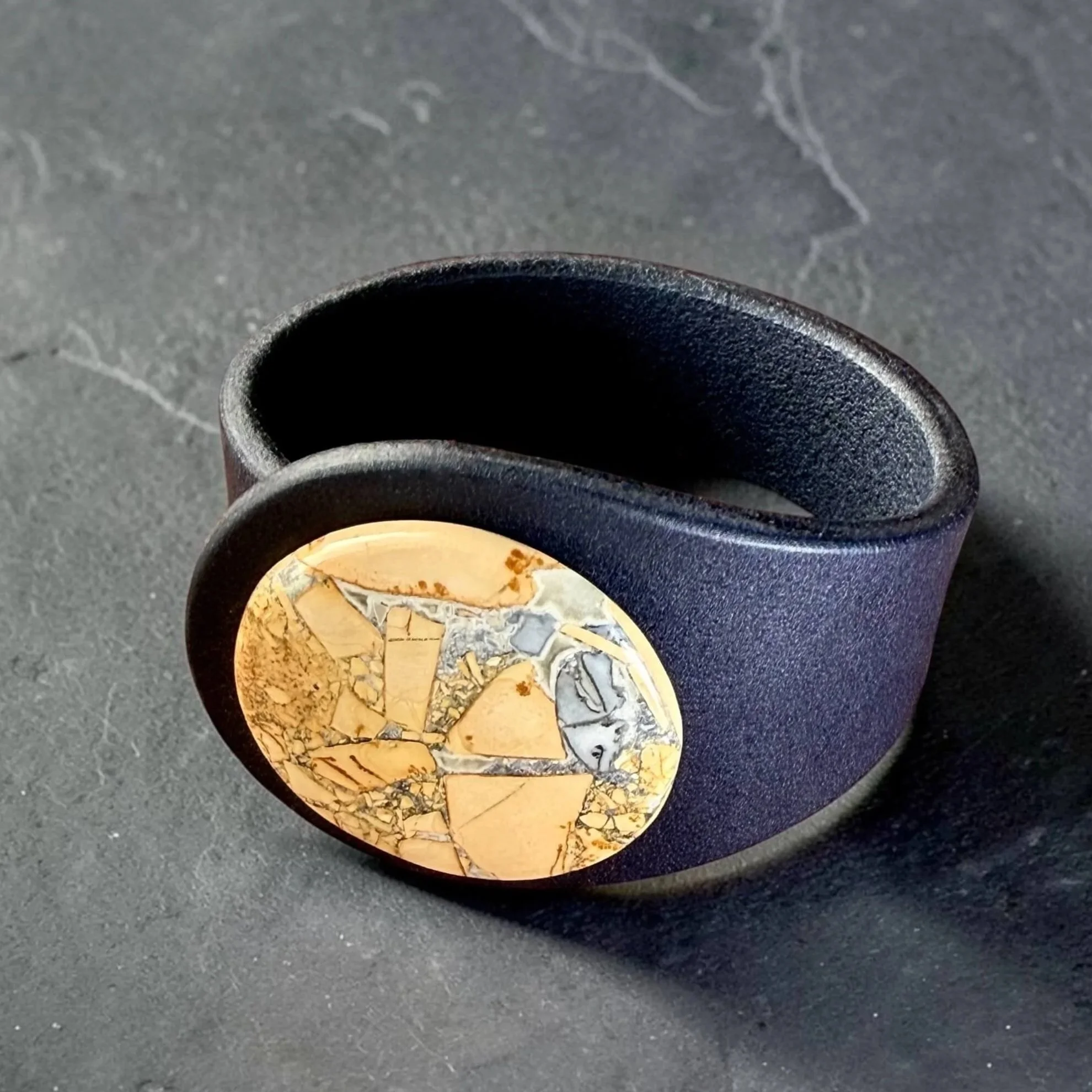 Natural-maligano-jasper-blue-leather-bracelet-side-view-.jpg