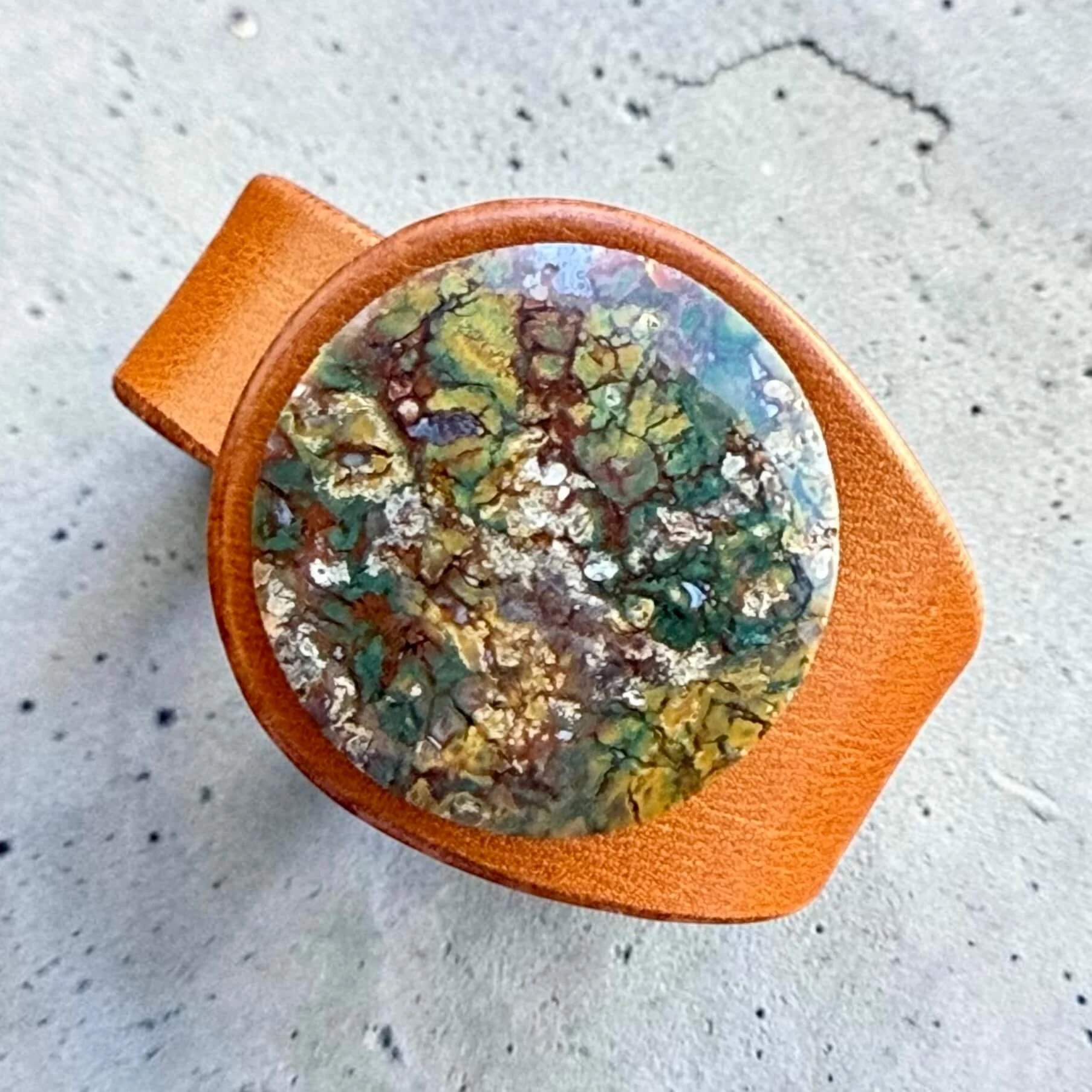 natural-indonesian-plume-agate-tan-leather-bracelet-from-above.jpg
