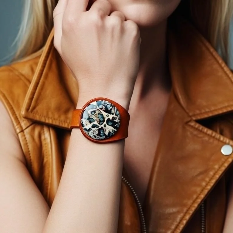 woman-wearing-natural-viper-jasper-leather-bracelet-by-freak-like-me.jpg
