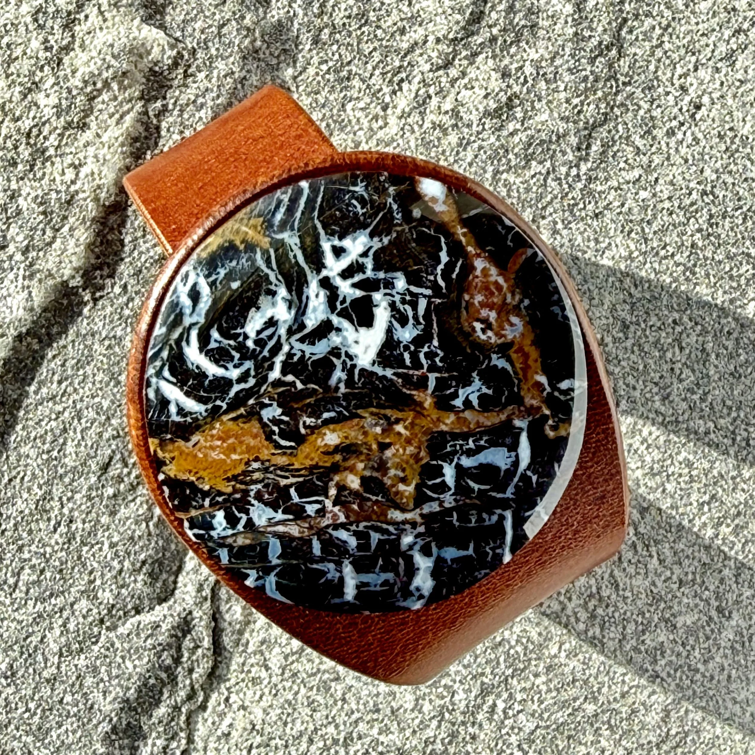 leather-and-gemstone-bracelet-3rd-anniversary-gift made by freak-like-me.jpeg