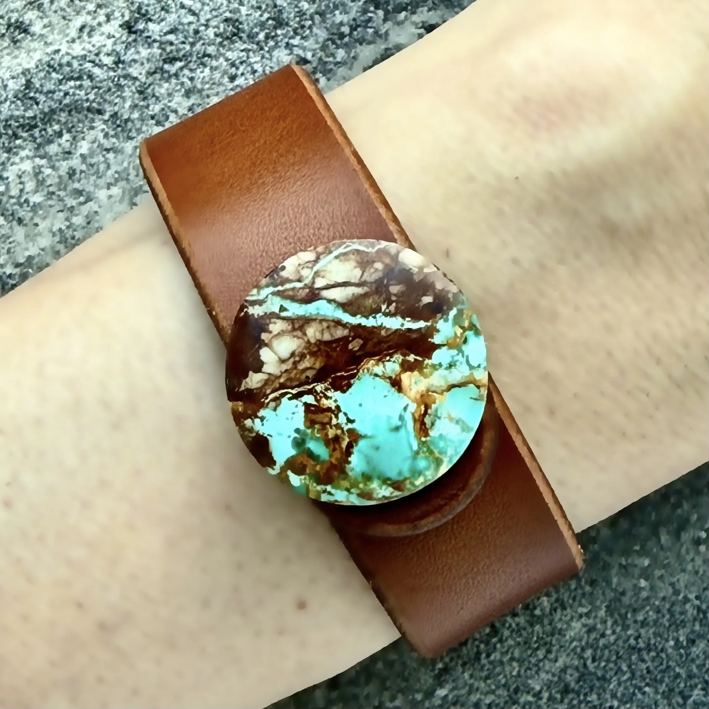 natural-royston-turquoise-brown-leather-bracelet-on-wrist.jpeg