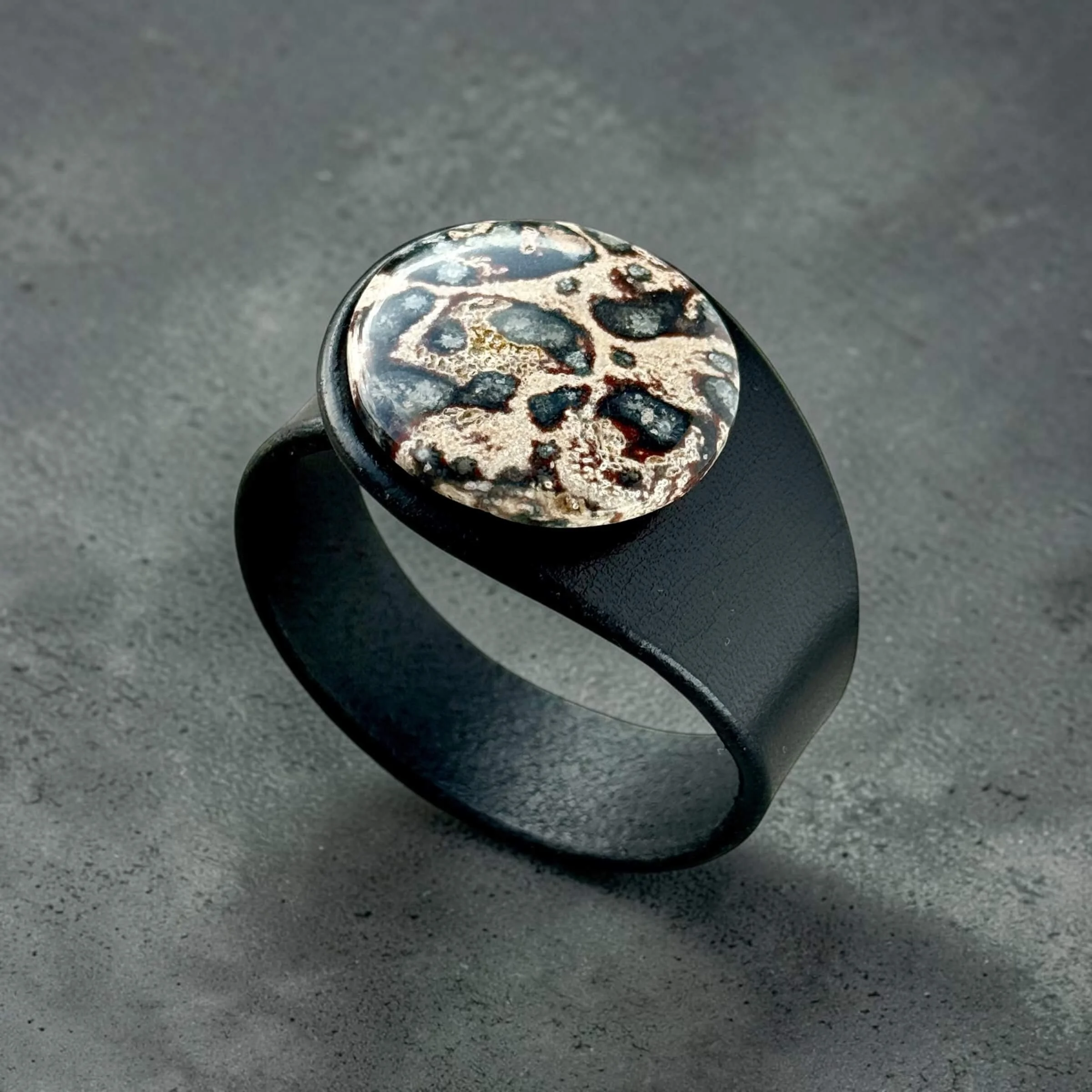 natural-viper-jasper-black-leather-bracelet-side-by-freak-like-me.JPG