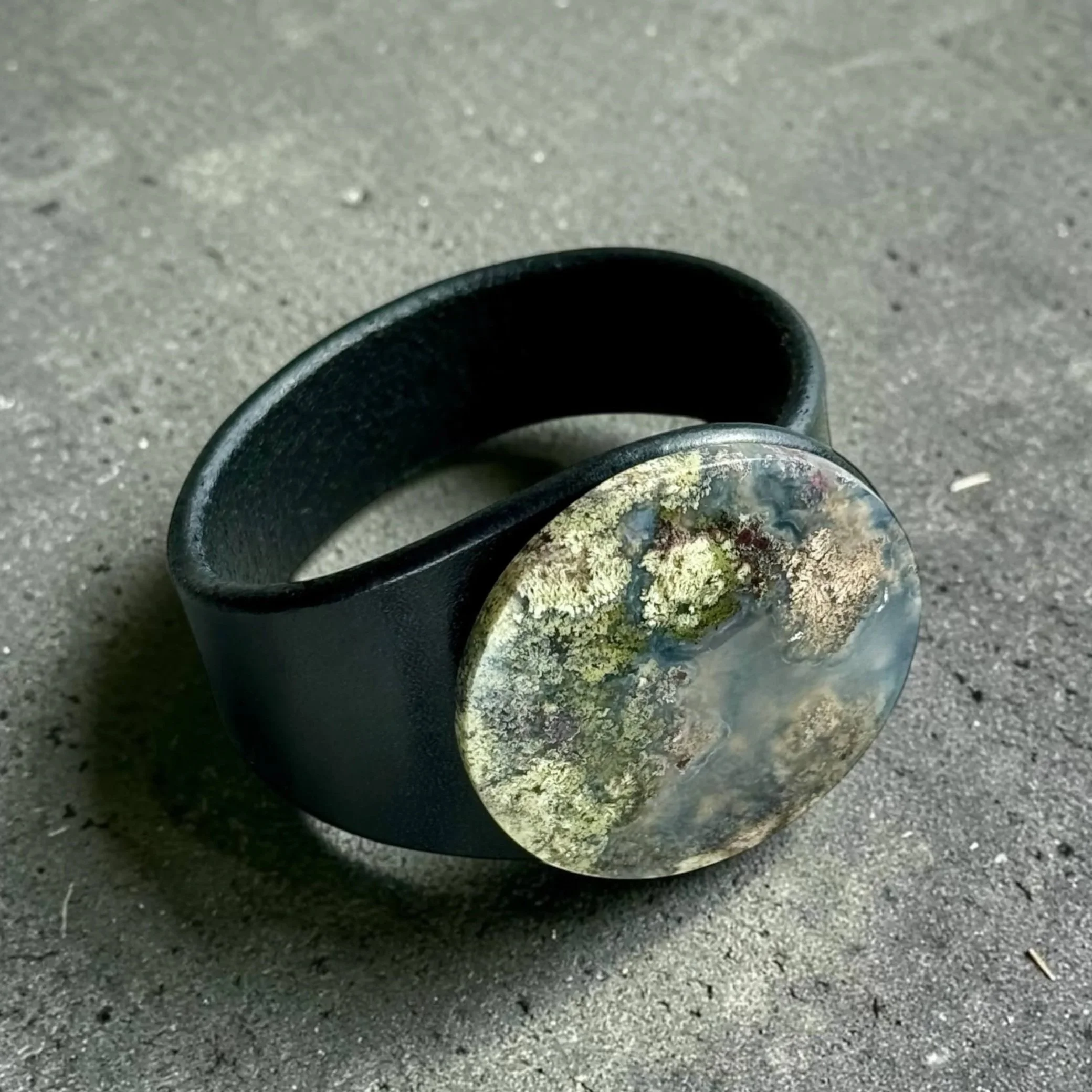 scenic-moss-agate-black-leather-bracelet-side-view-by-freak-like-me.jpg