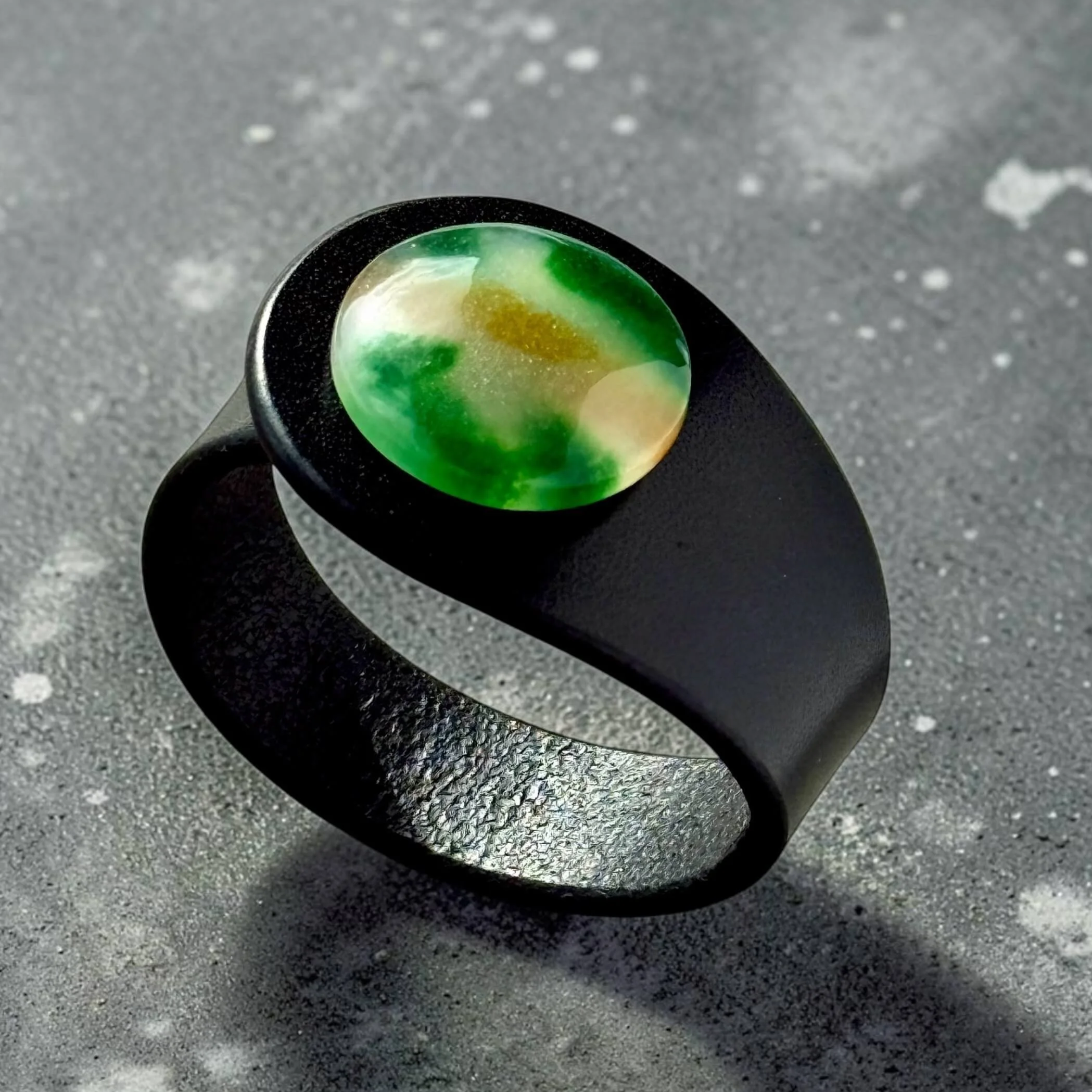 jade-black-leather-bracelet-1-stone-side-Freak-Like-Me.png