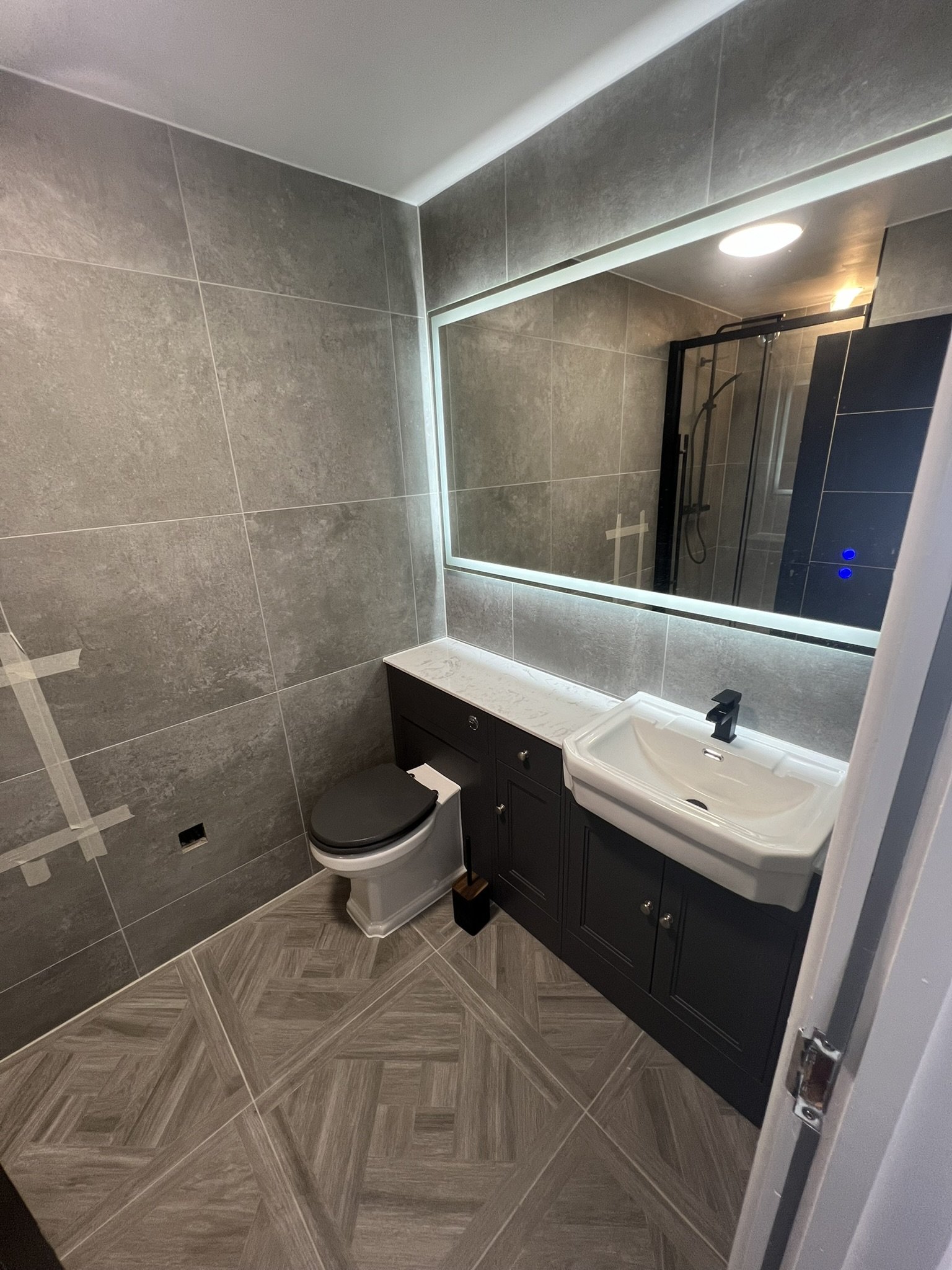 new bathroom renovation - tiling services in west London