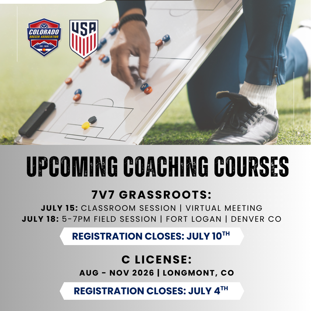 Upcoming Coaching Courses 7v7 Grassroots &amp; C License