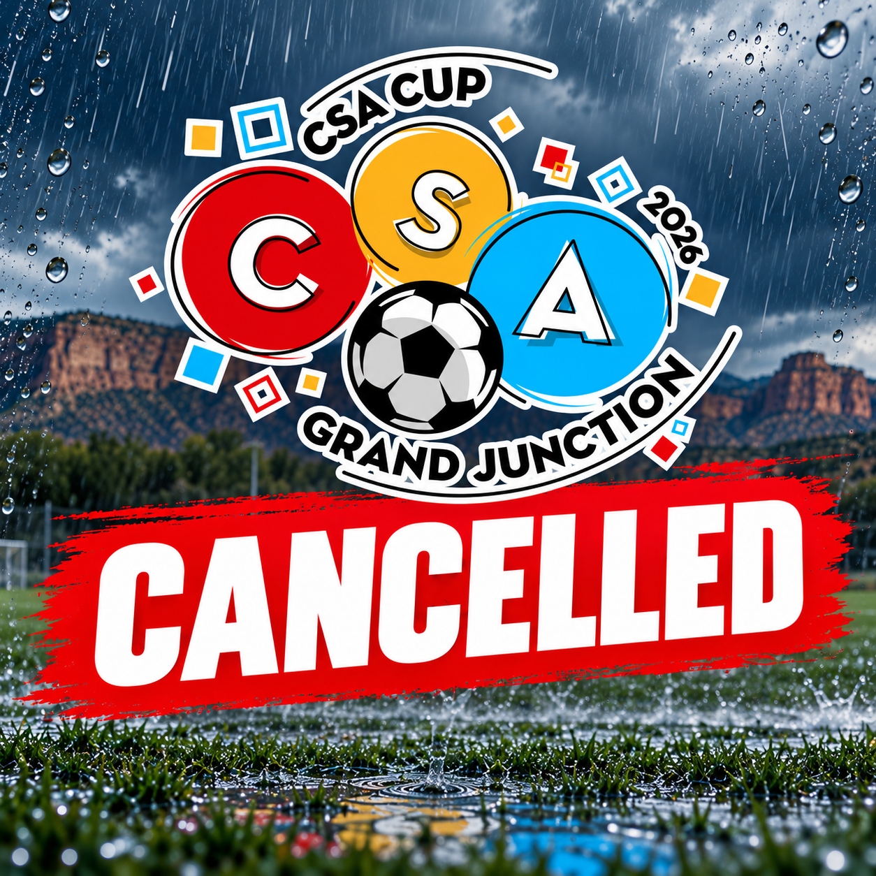 CSA CUP - GRAND JUNCTION 2026 HAS BEEN CANCELLED DUE TO WEATHER.