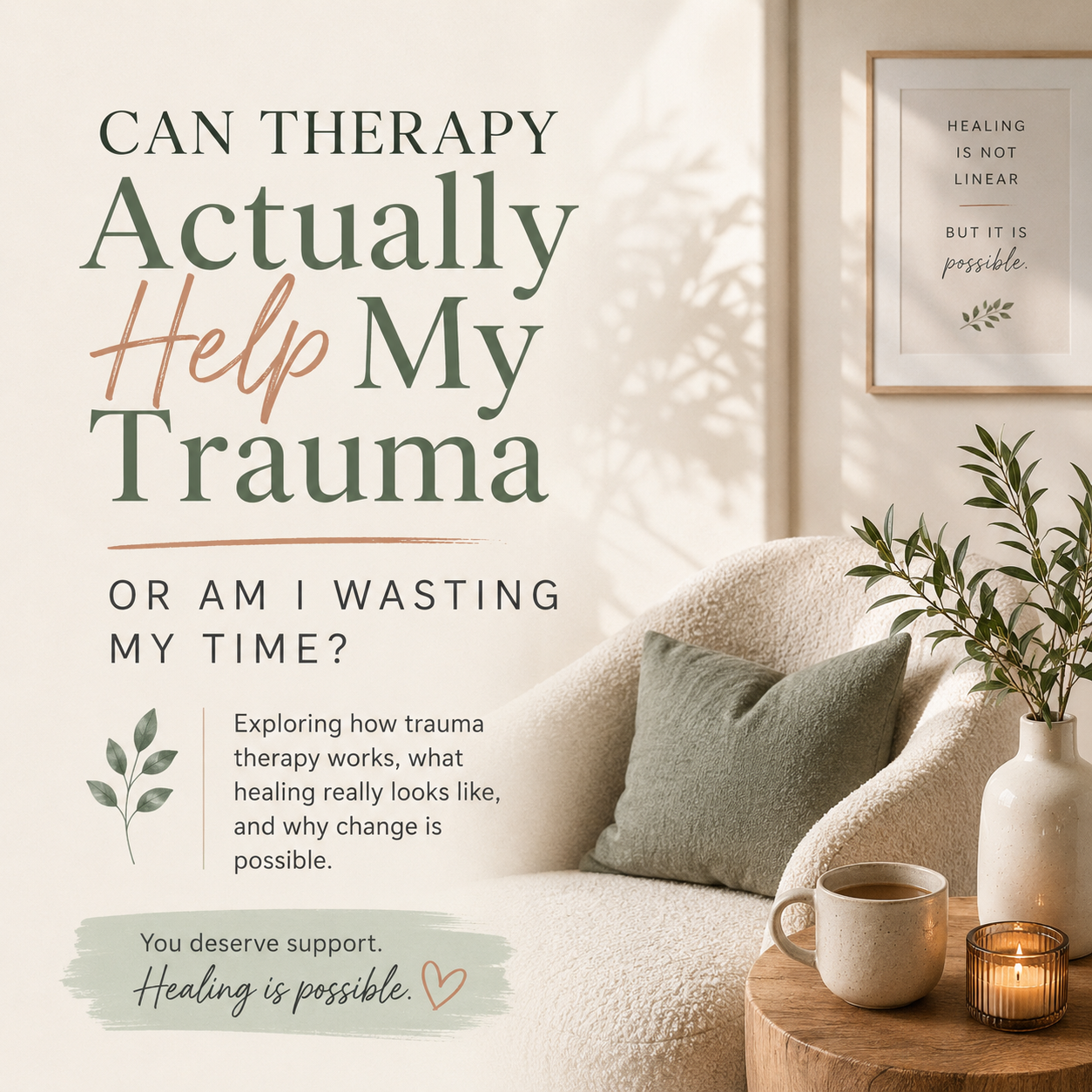 Can Therapy Actually Help My Trauma — Or Am I Wasting My Time?