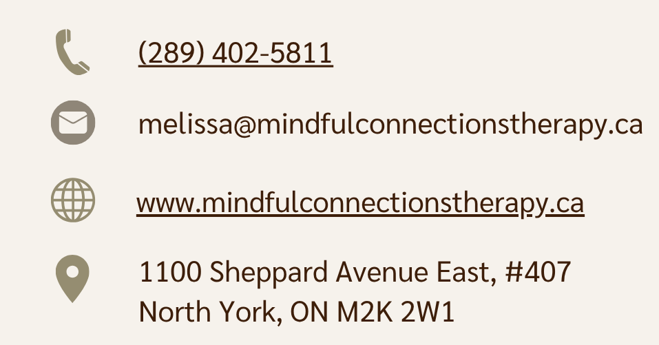 In-person psychotherapy services in North York and virtual therapy across Ontario