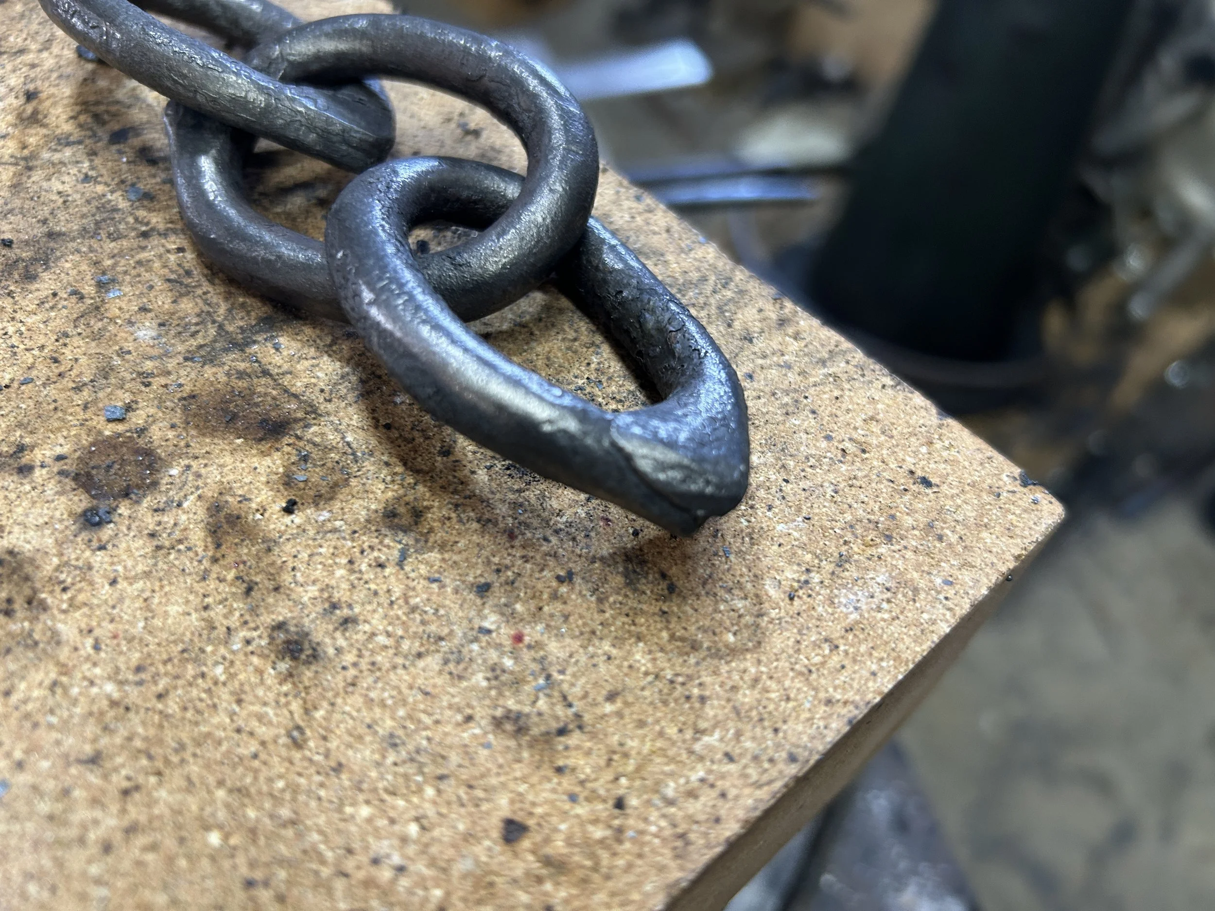 Chain from 3/8" round x6" long