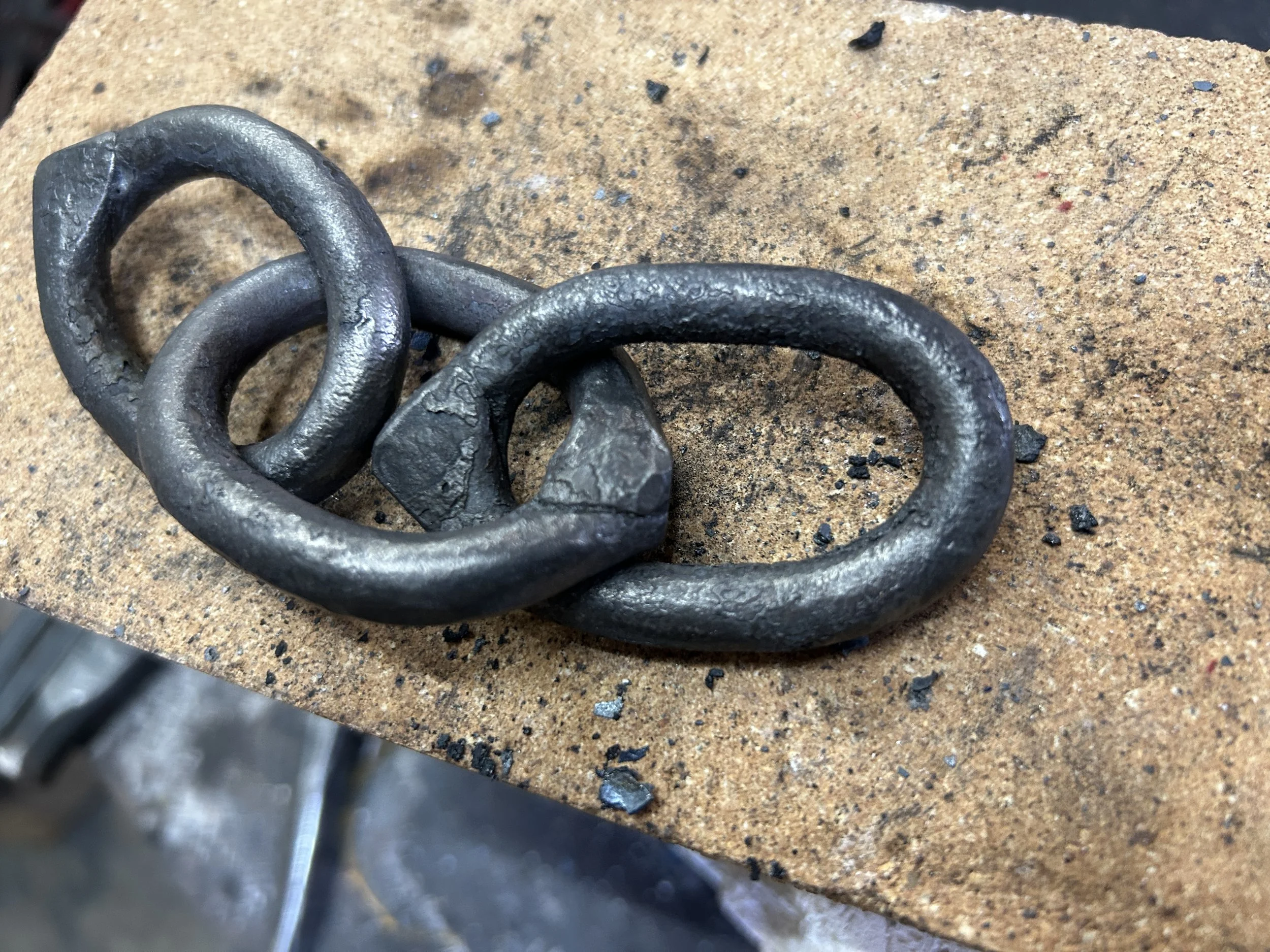 Chain from 3/8" round x6" long