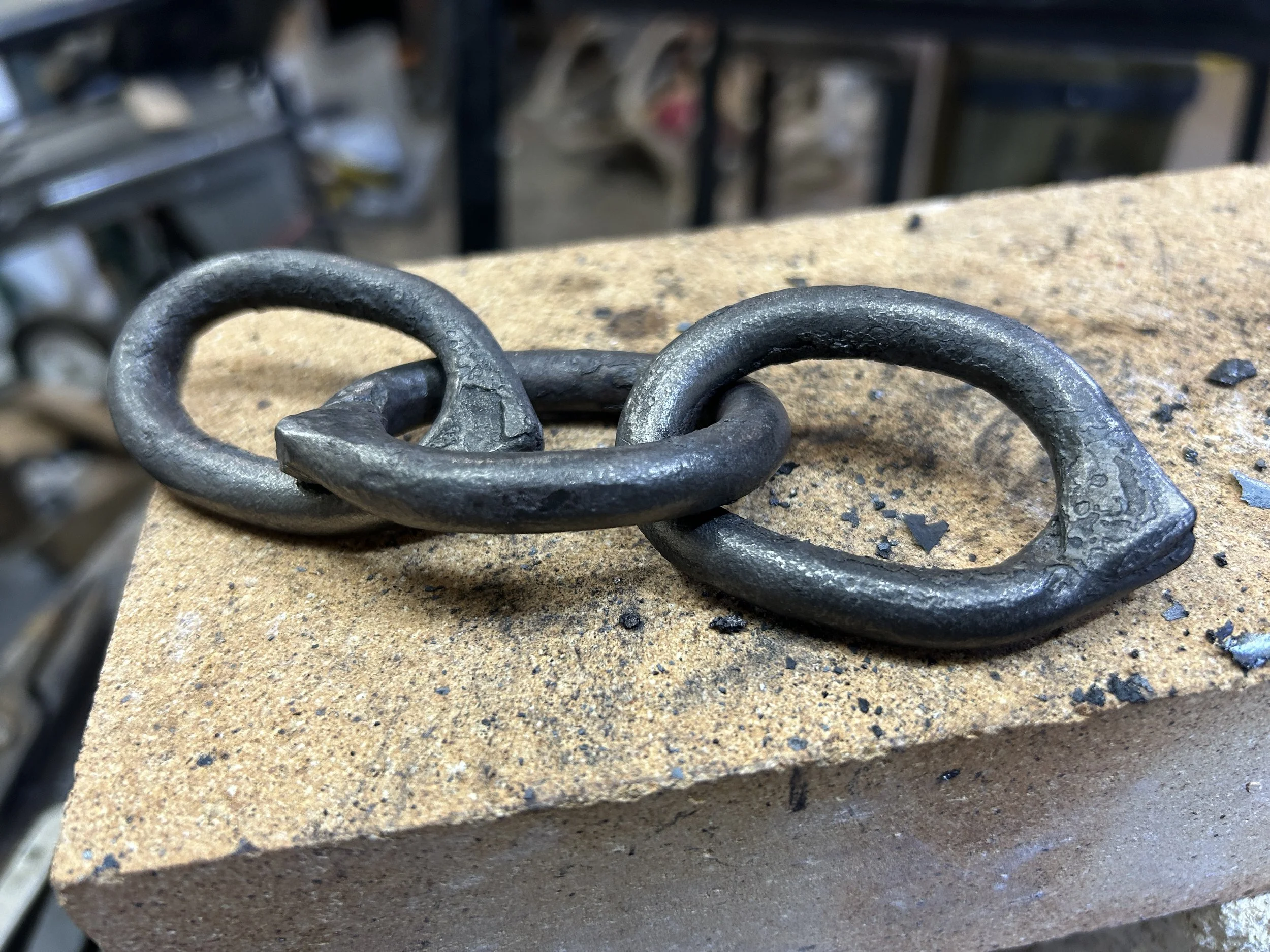 Chain from 3/8" round x6" long