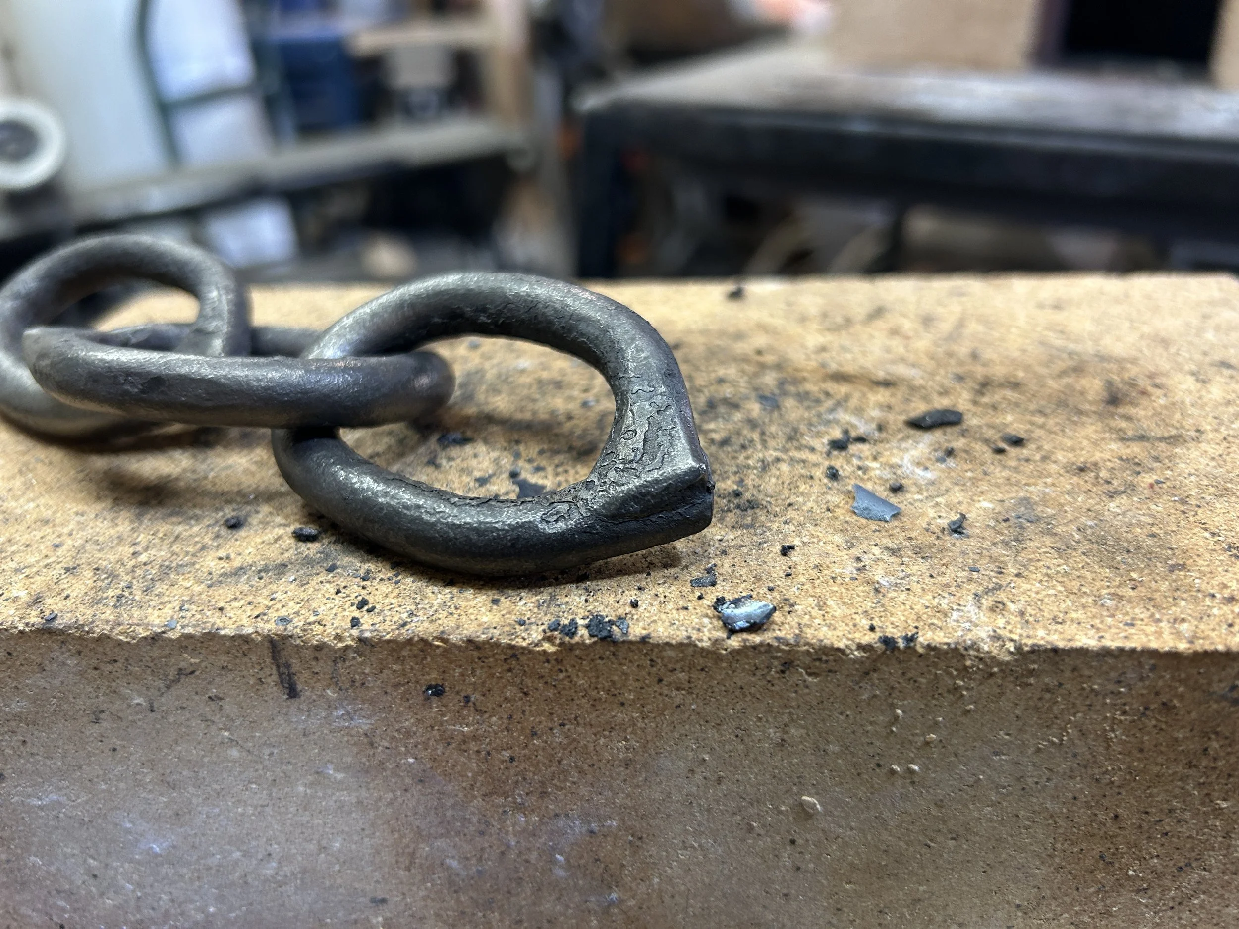 Chain from 3/8" round x6" long