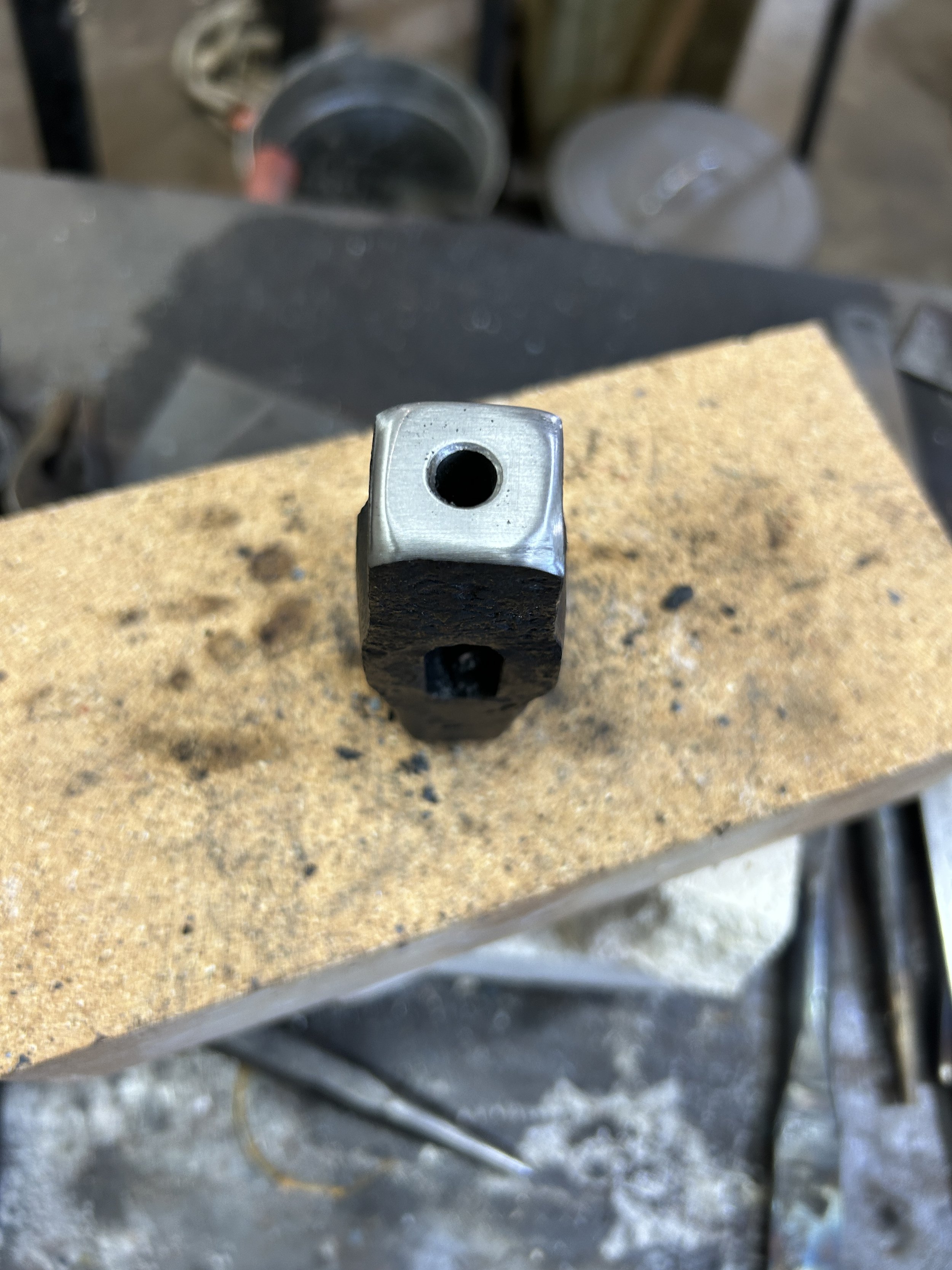 Monkey tool, after bench work